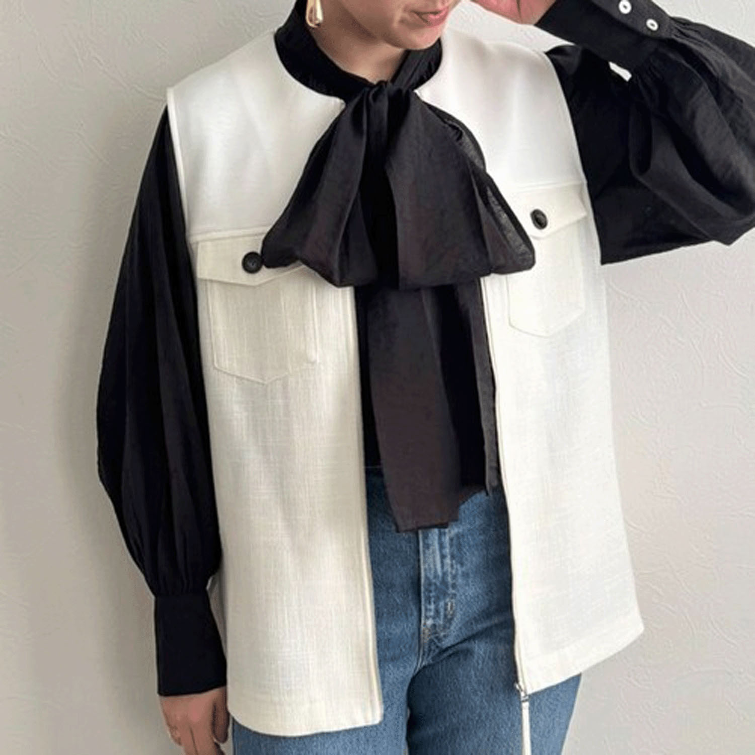 LHELBIE ブッチャーミックスベスト