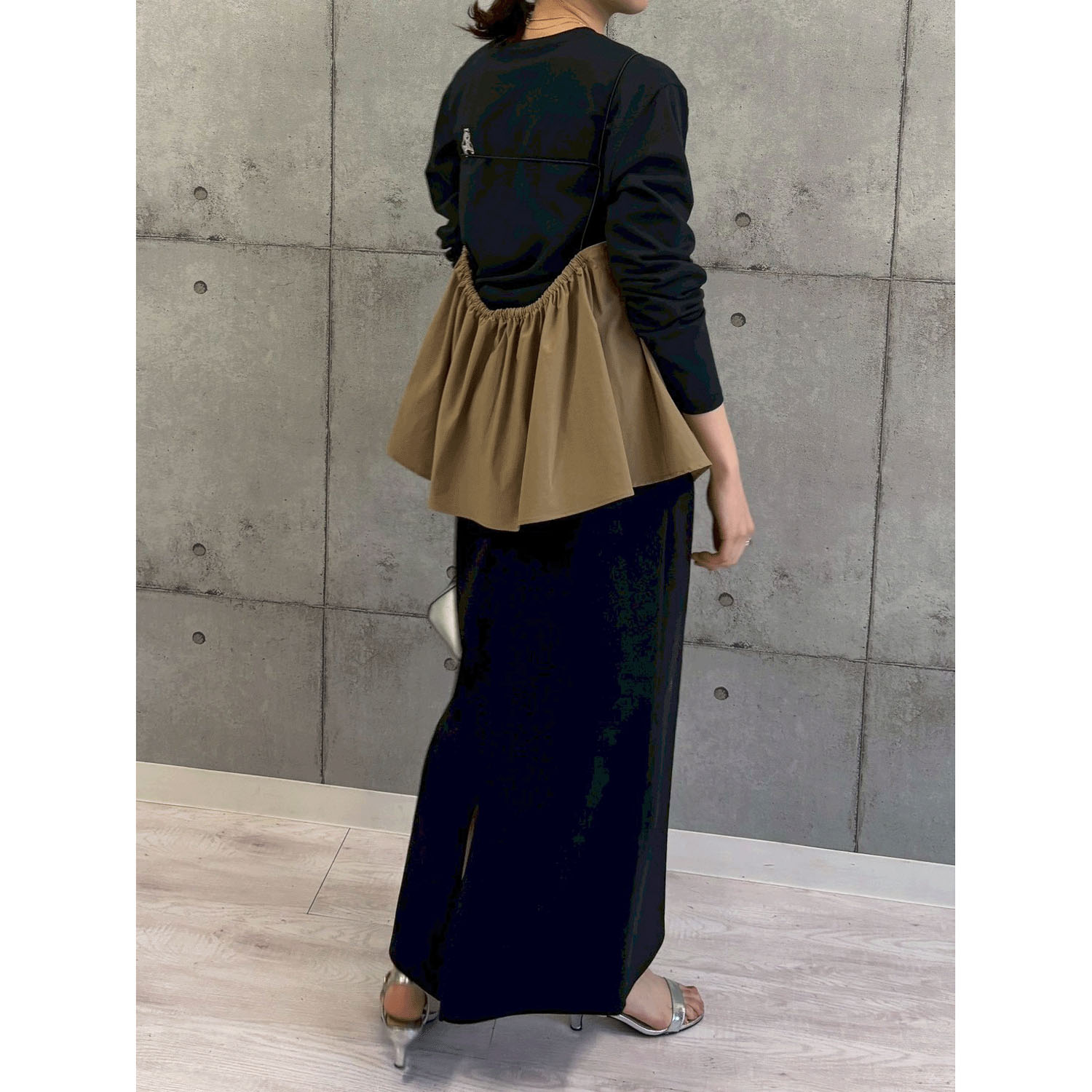 ROSIEE 前後フレンチブルドッグワッペン風刺繍ロンT - 画像23