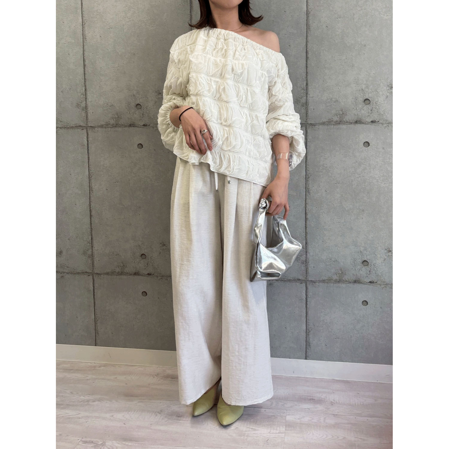 ROSIEE シャーリング魔法ブラウス - 画像14