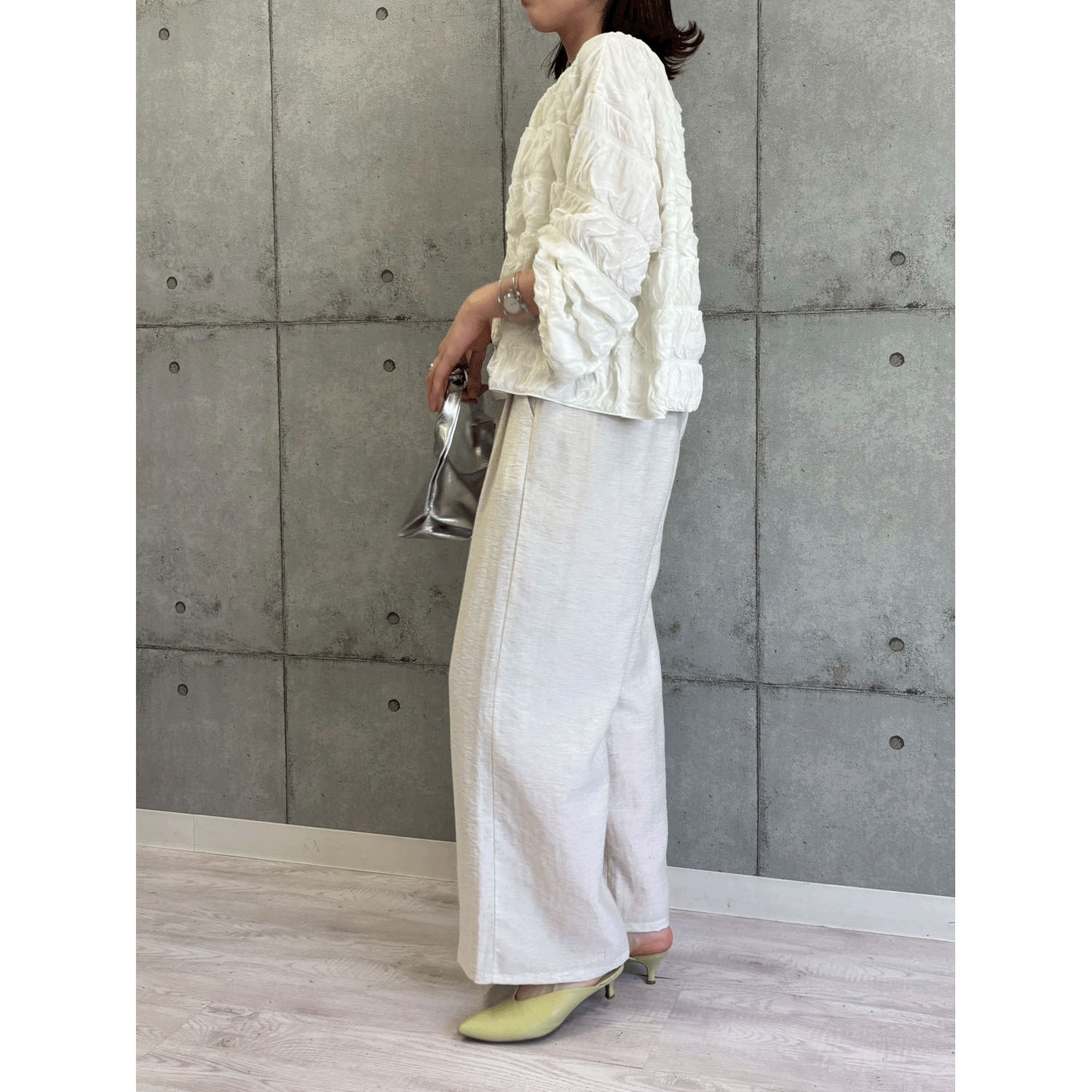 ROSIEE シャーリング魔法ブラウス - 画像8