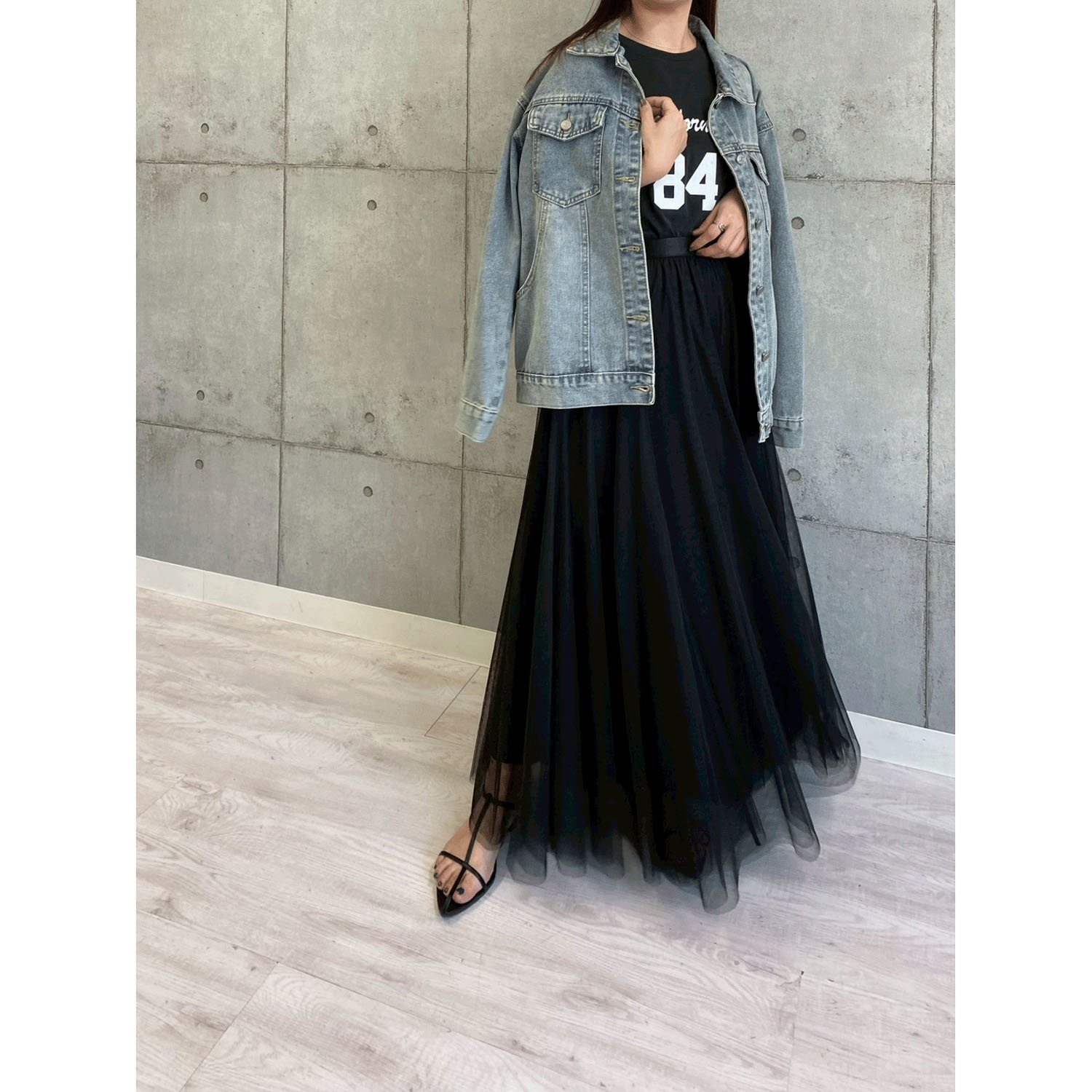 ROSIEE オーバーサイズポケットデニムジャケット - 画像12