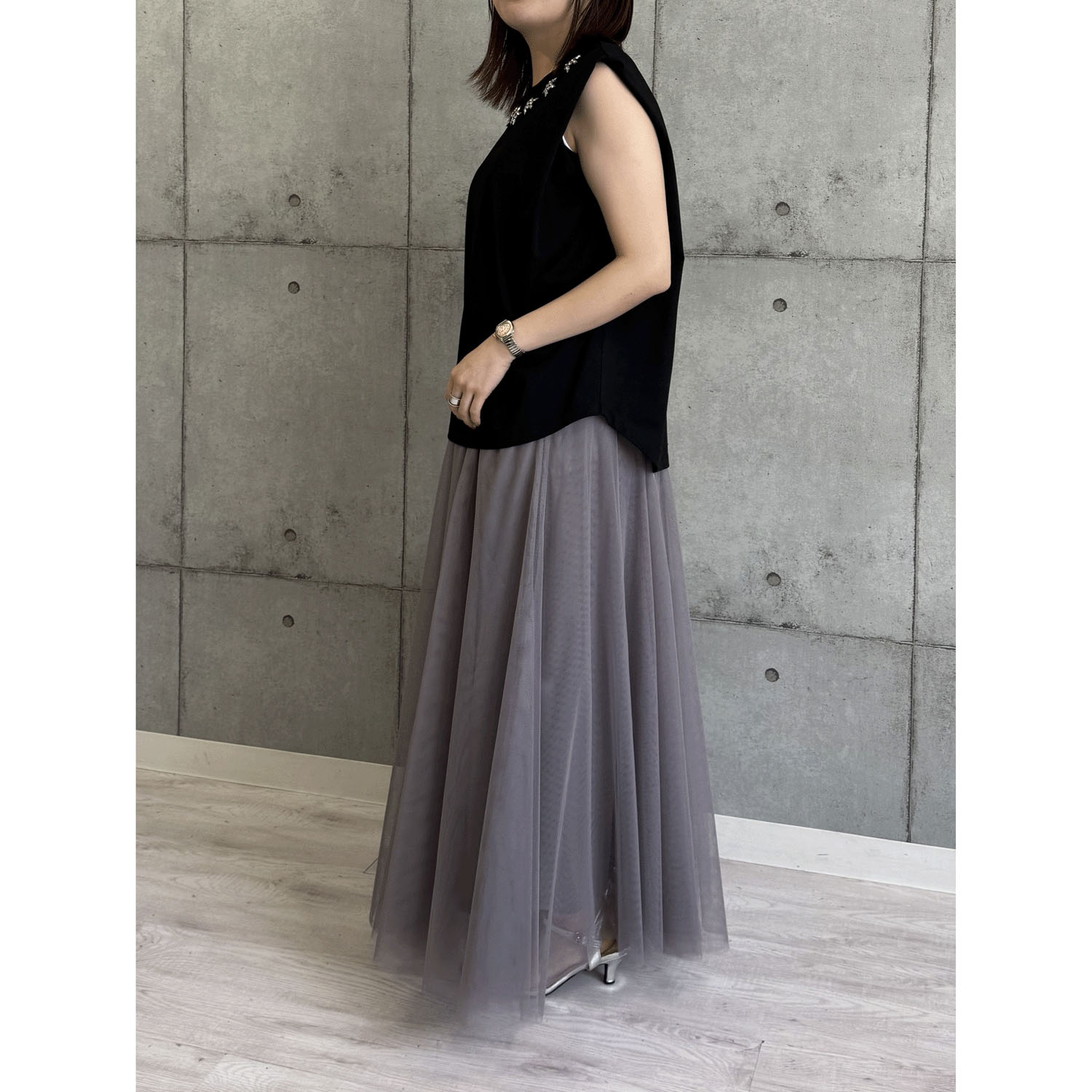 ROSIEE 星ビジューノースリーブTシャツ - 画像20