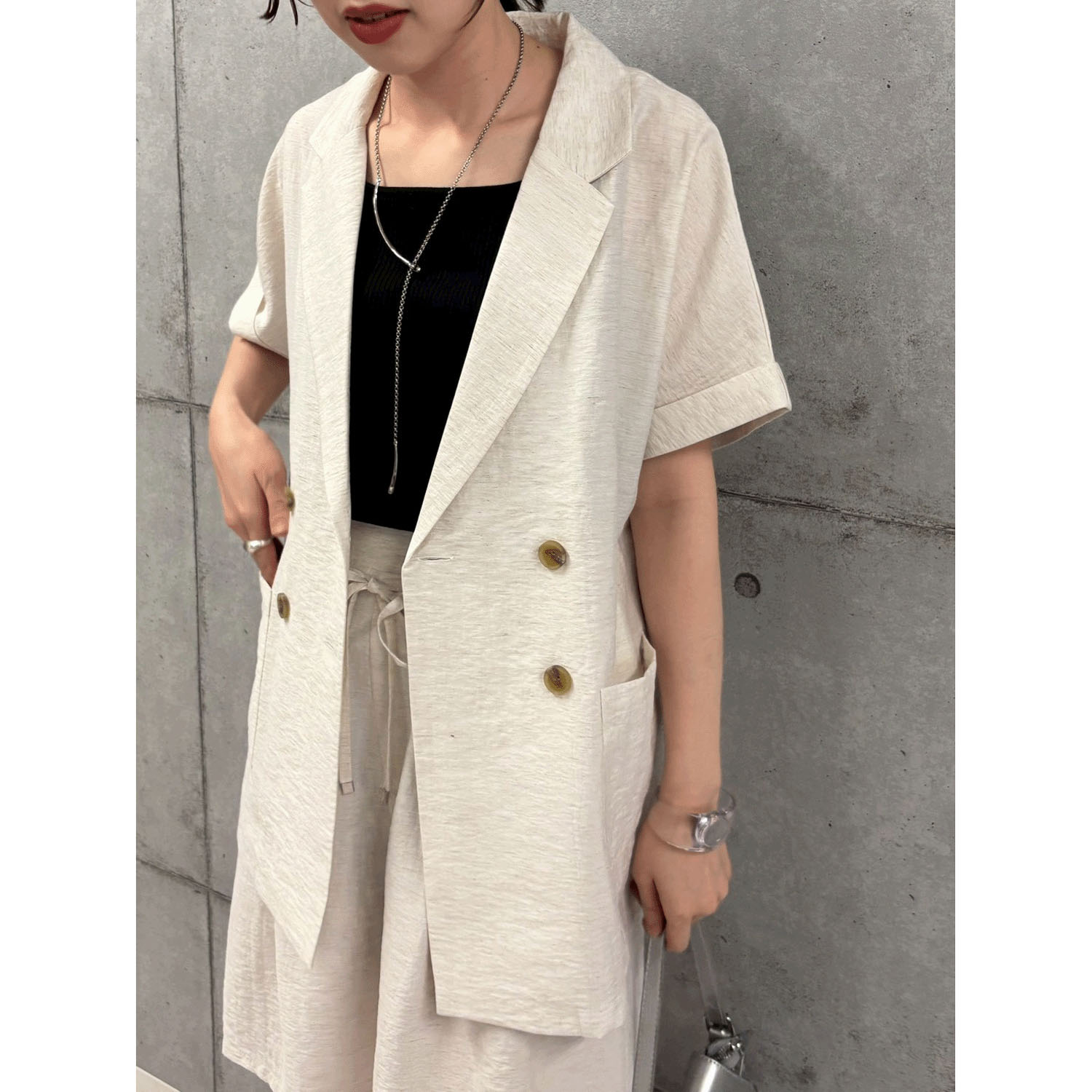 ROSIEE ショートスリーブジャケット