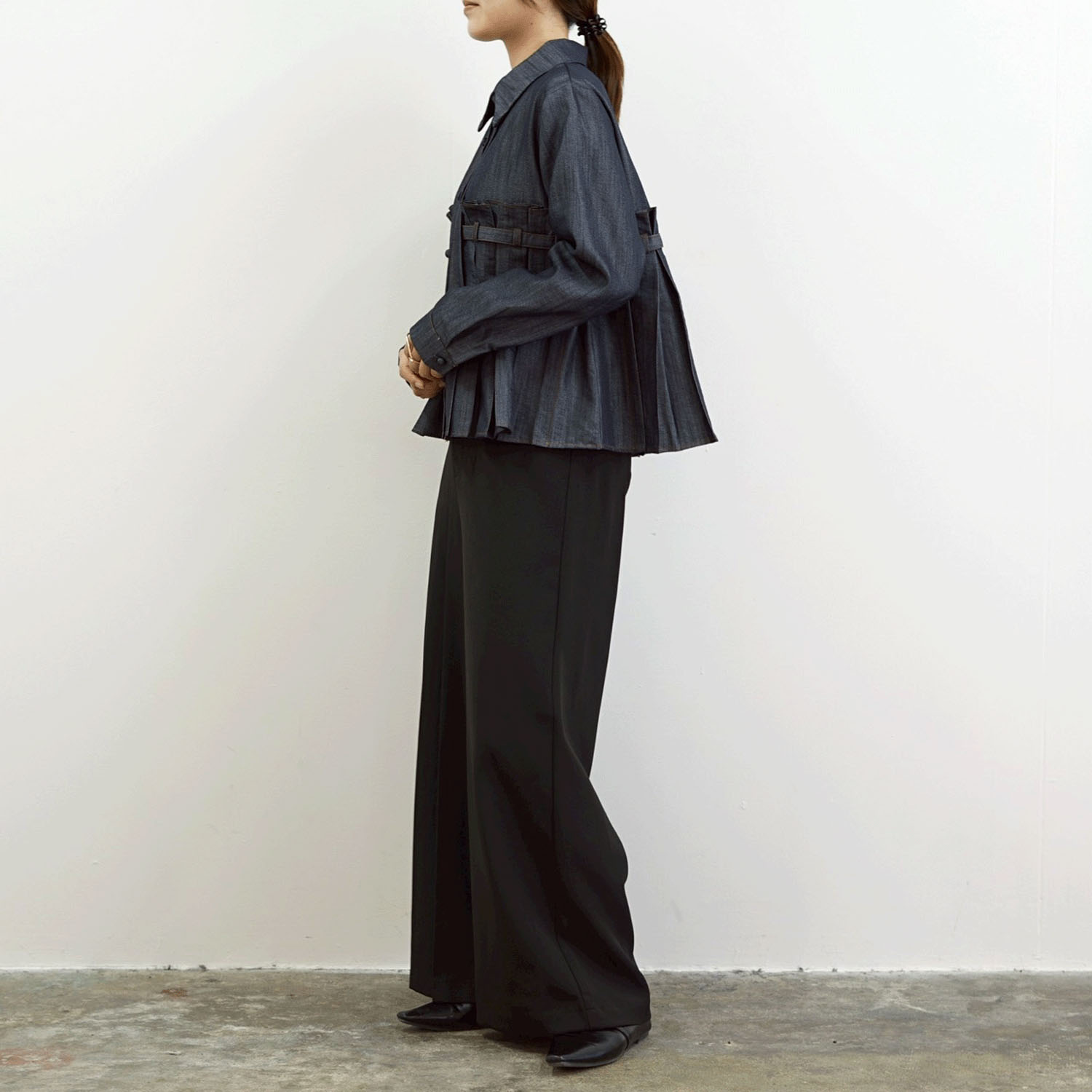 SEVEN SENSE タックデザインシャツ - 画像10