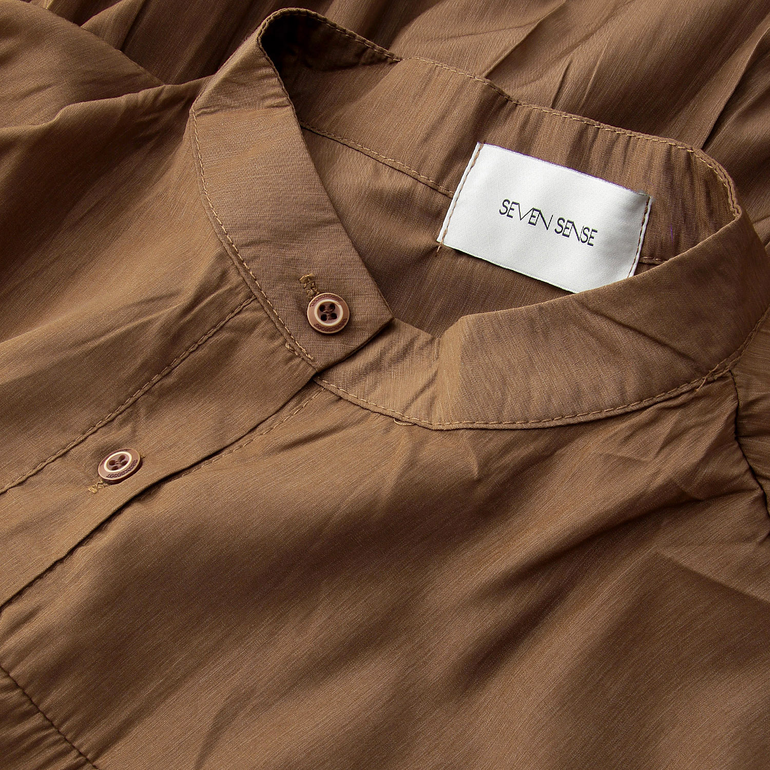 SEVEN SENSE ティアード切替ワンピース - 画像6