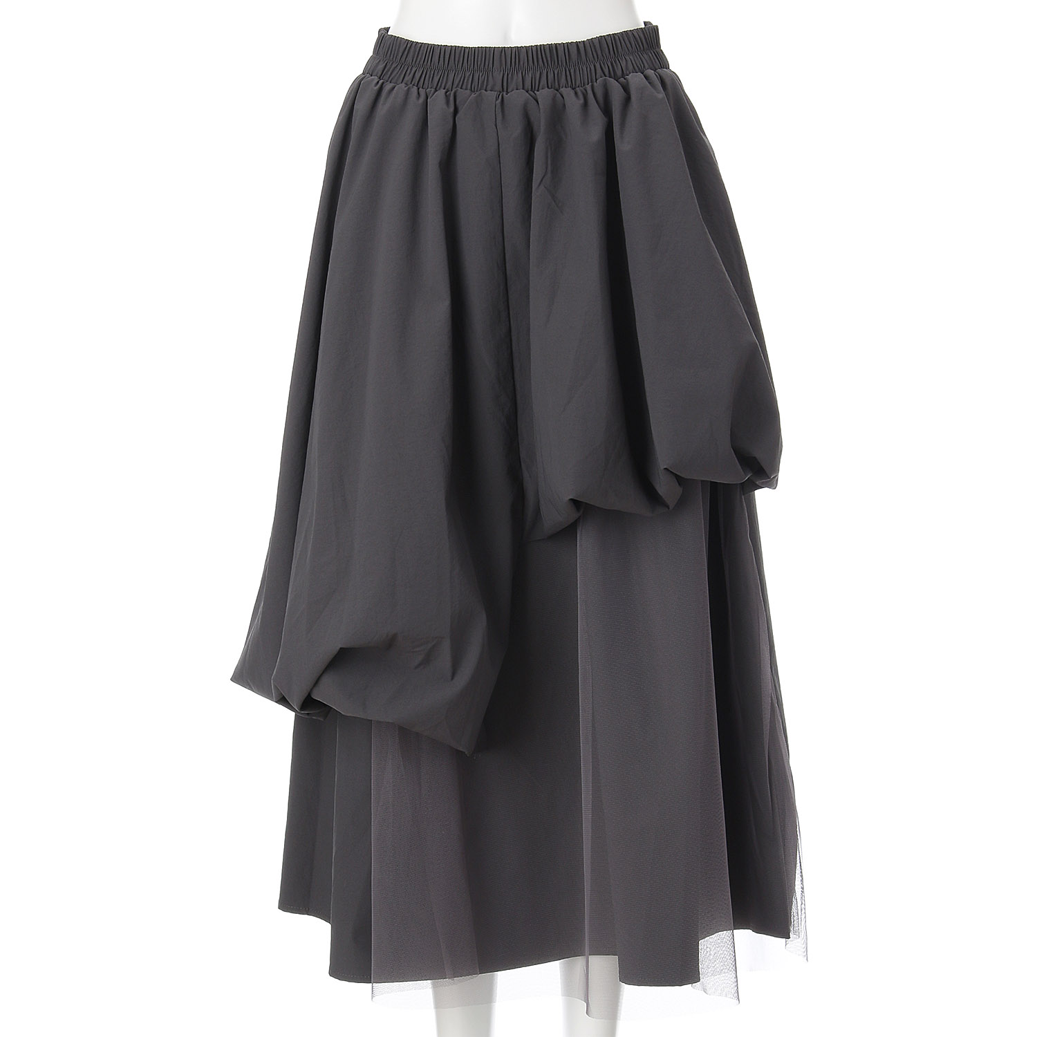 SEVEN SENSE アシメチュール重ねスカート