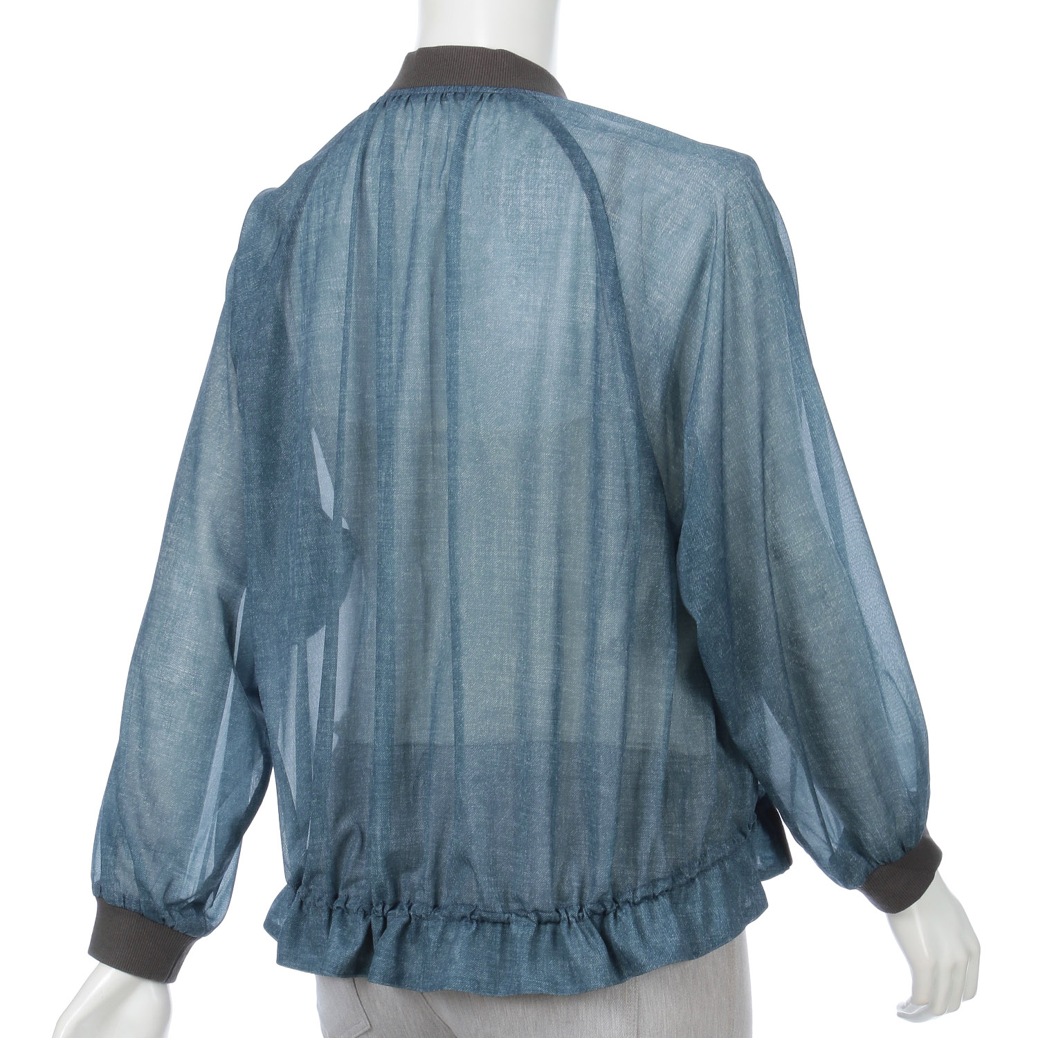 LHELBIE シアーデニムブルゾン - 画像2