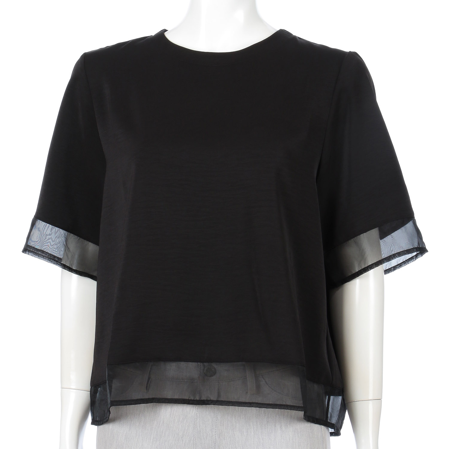 LHELBIE シアーミックスブラウスT - 画像4