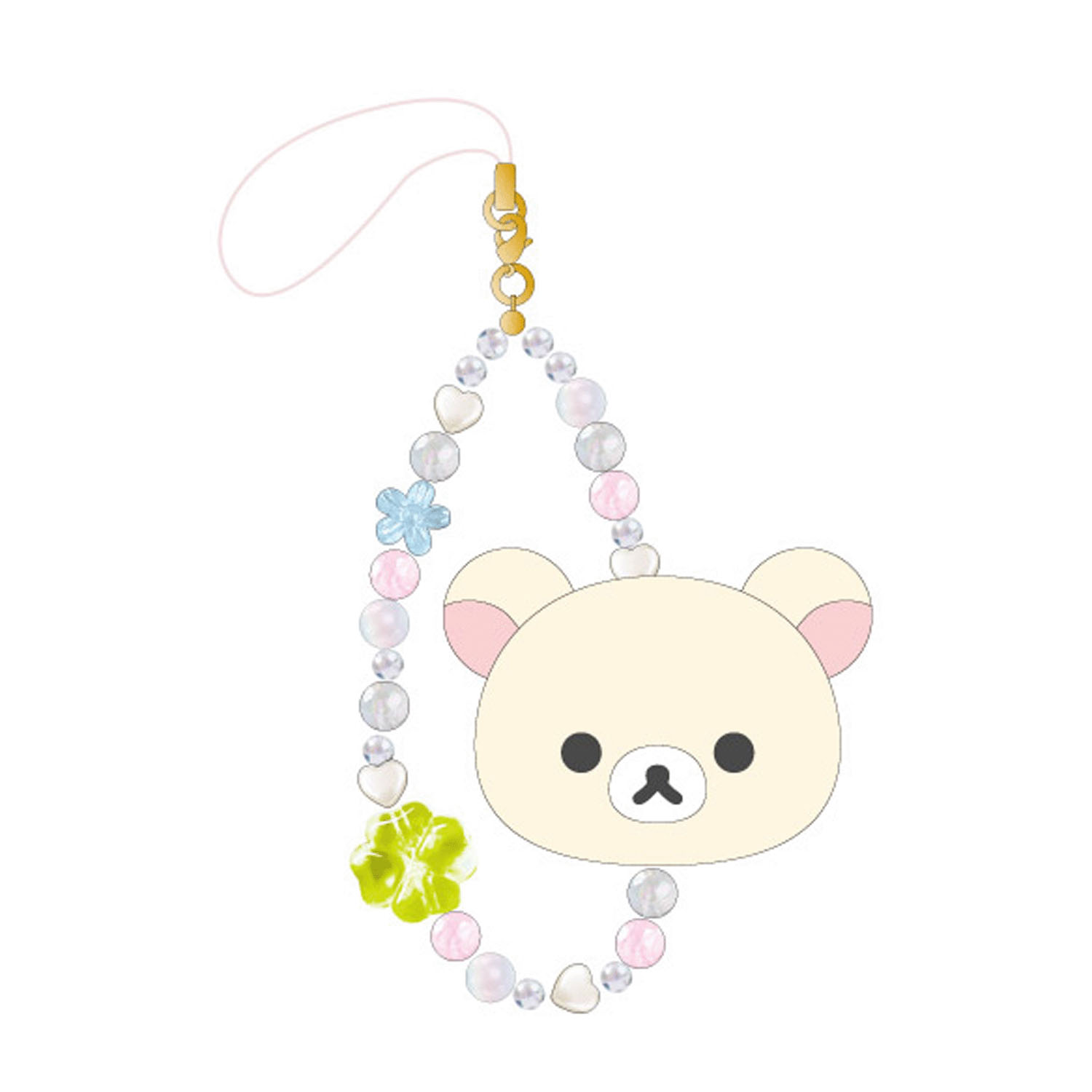 リラックマ フェイスマスコットストラップ コリラックマ