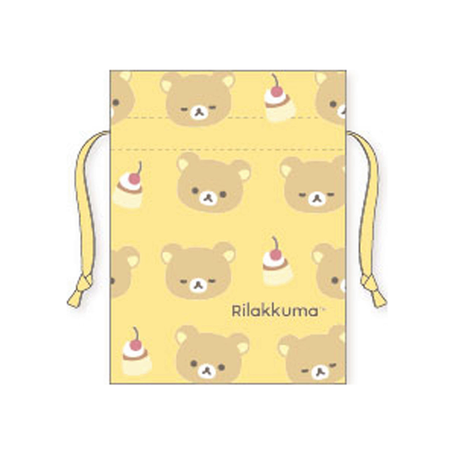 リラックマ ベーシックシリーズ 豆巾着 リラックマ フェイス