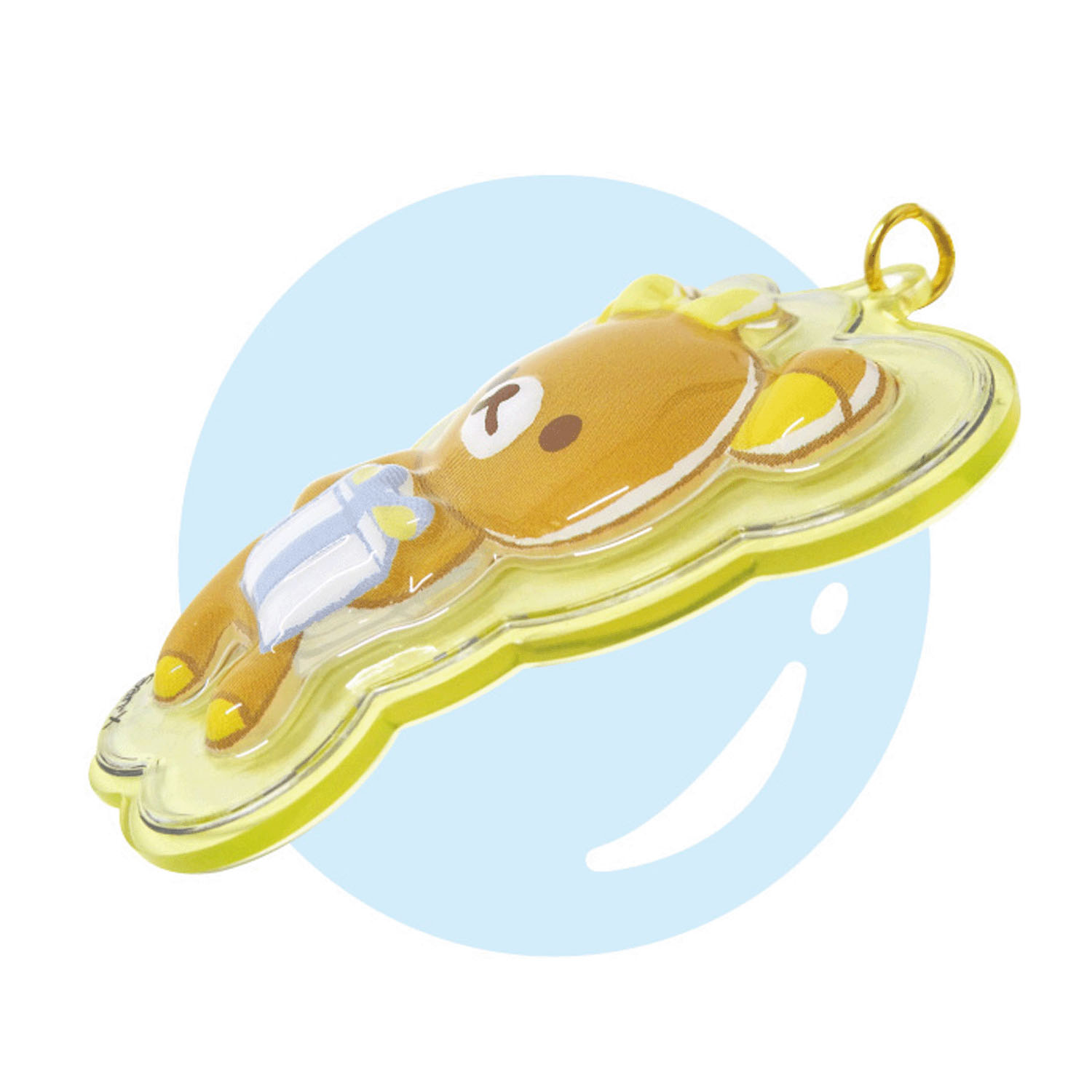 リラックマ ぷっくりったいキーホルダー - 画像3