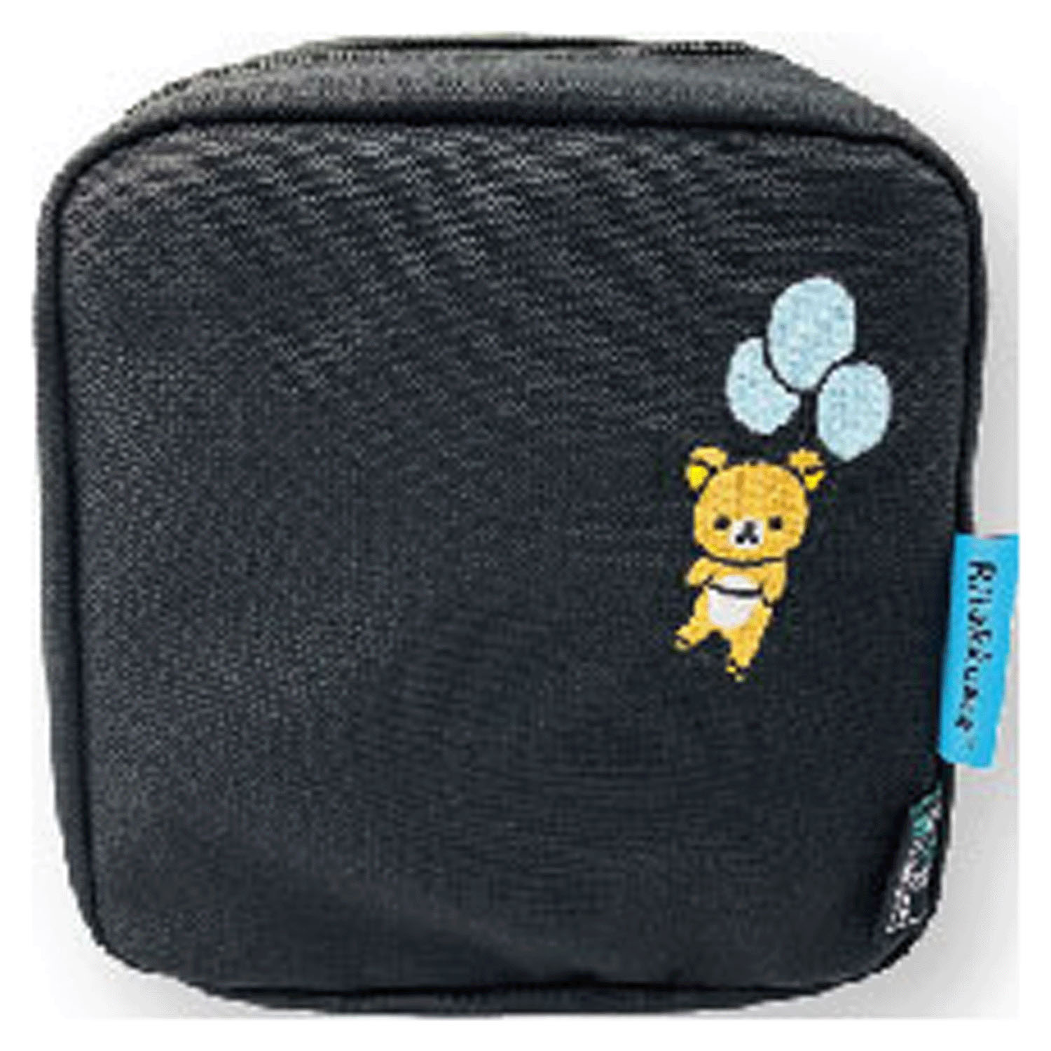 リラックマ スタンドポーチ RE－PET BK 「ふわっと風船」