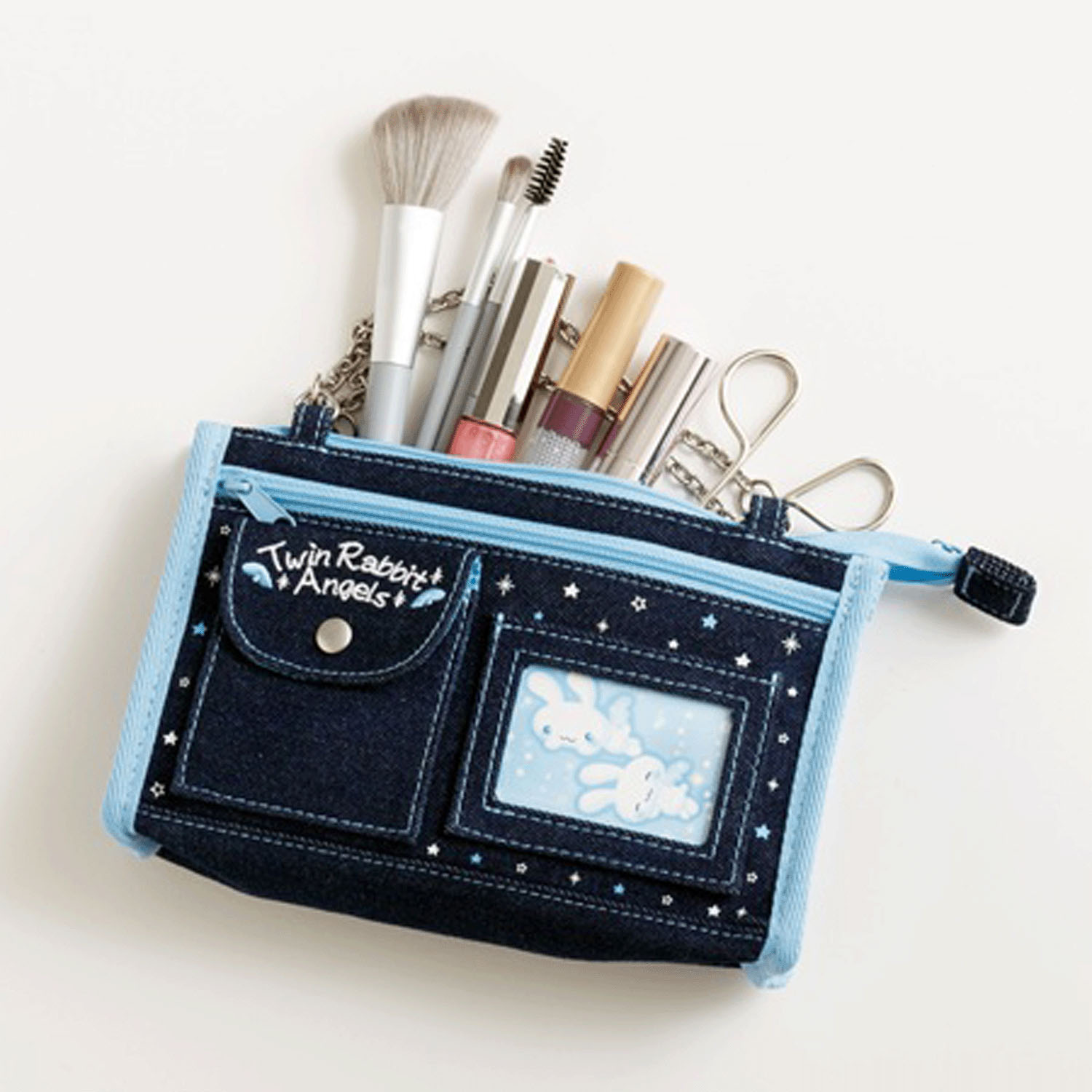 サンエックス サンエックスユニバース チェーン付ポーチ ツインラビットエンジェル - 画像3