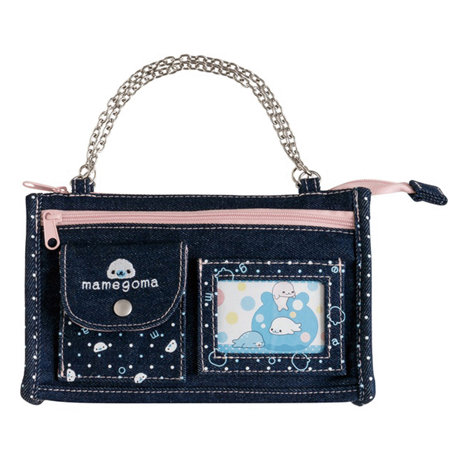 サンエックス サンエックスユニバース チェーン付ポーチ まめゴマ