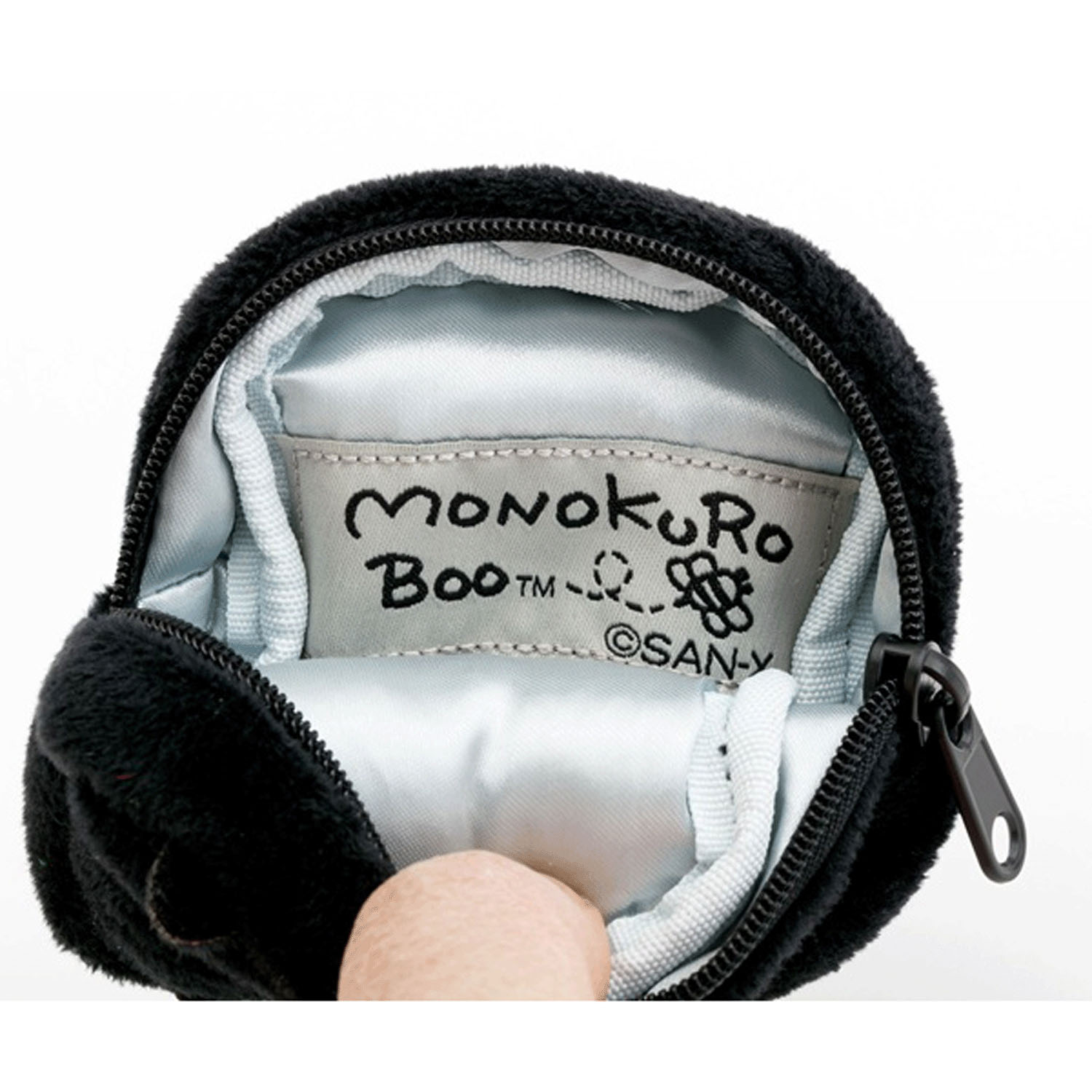 サンエックス サンエックスユニバース ぬいぐるみポーチ モノクロブー - 画像3