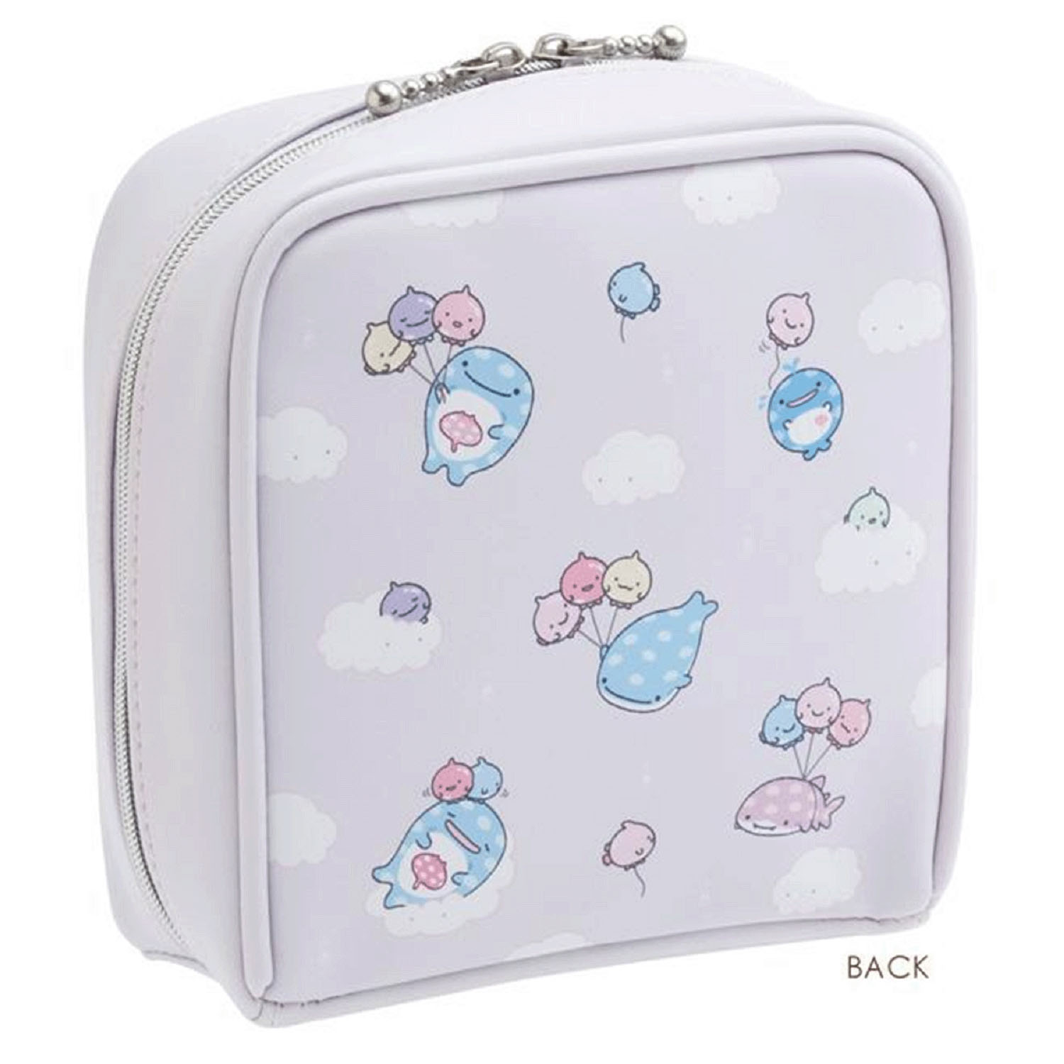 じんべえさん  ポーチ 「じんべえさんとふうせんうお」 - 画像2