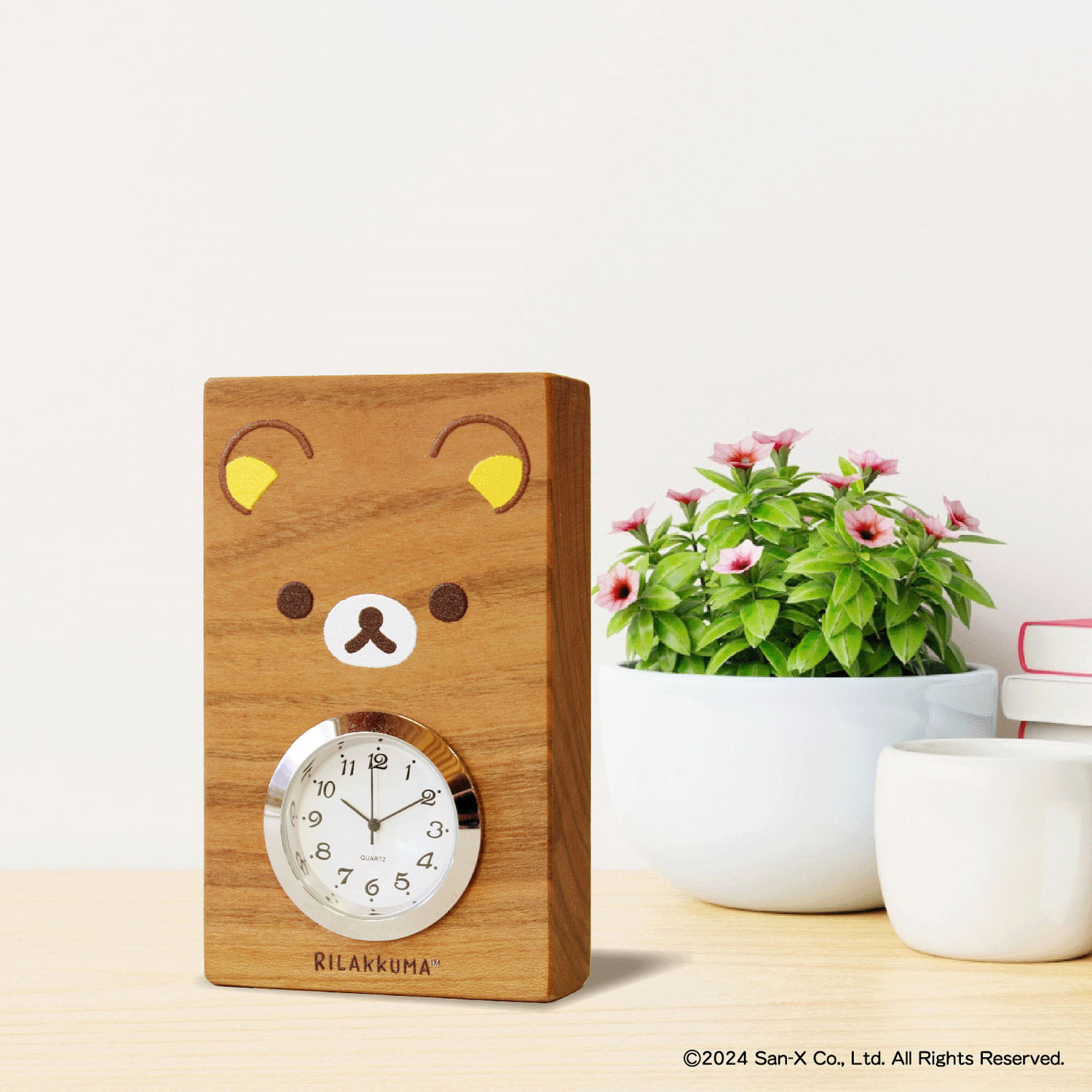 リラックマ 置き時計 かお - 画像4