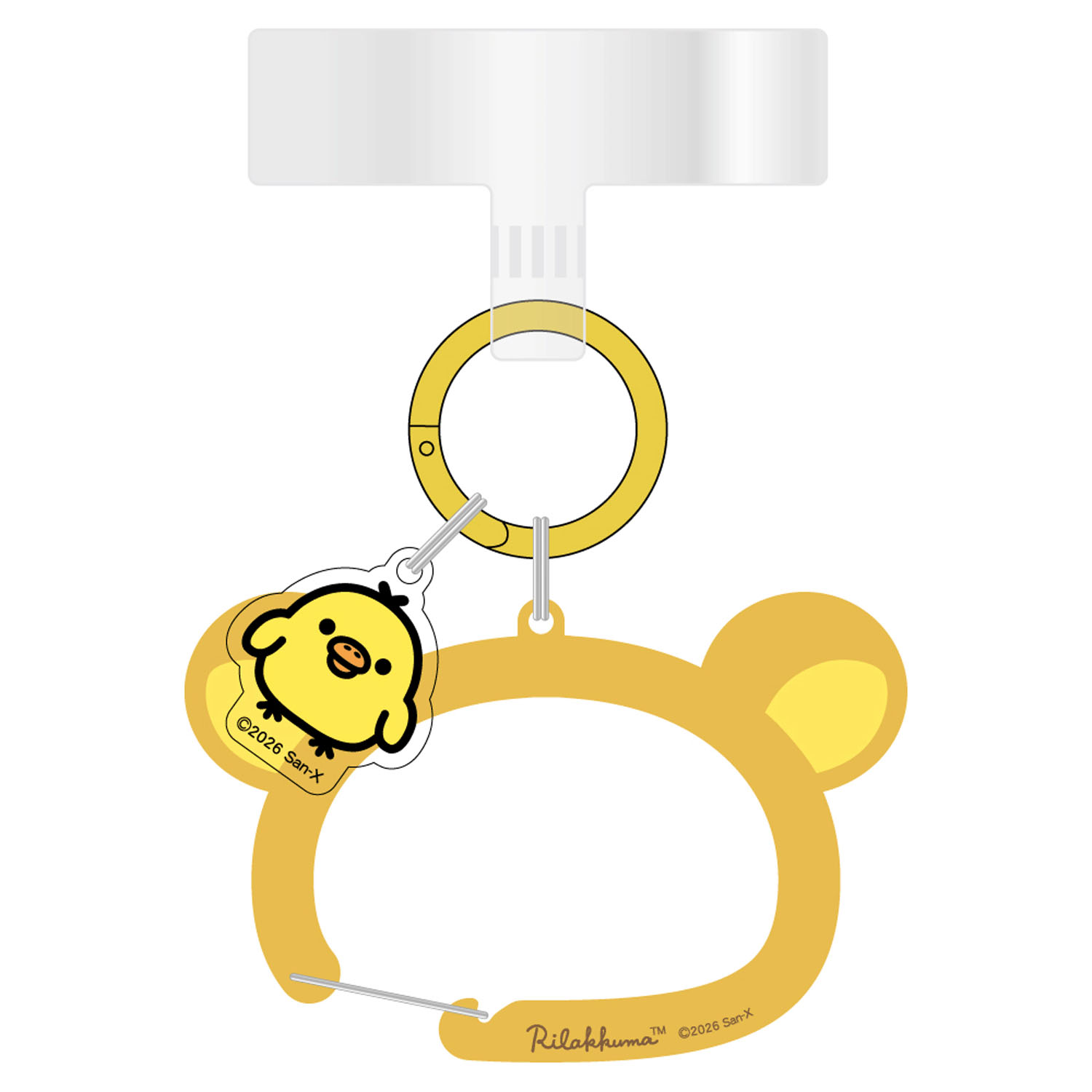リラックマ マルチリングプラス クリアカラビナ付き - 画像4