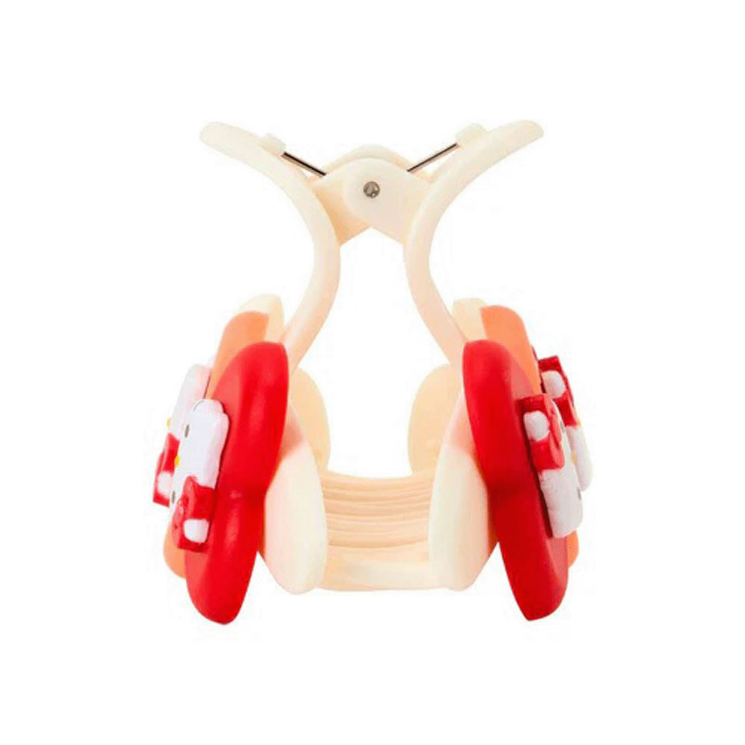 ハローキティ バンスヘアクリップ ハート - 画像3