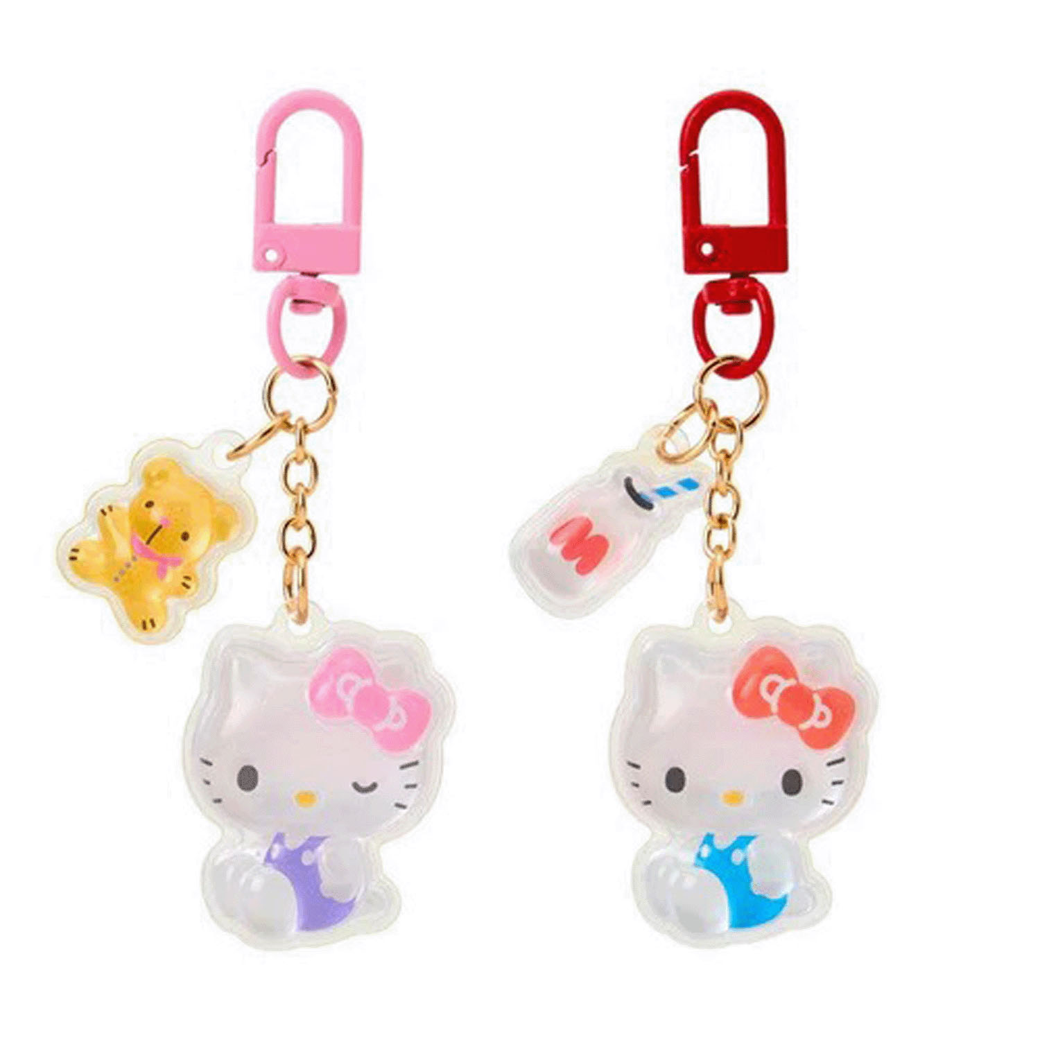 サンリオ ハローキティ アクリルキーホルダー お揃いニコにこ