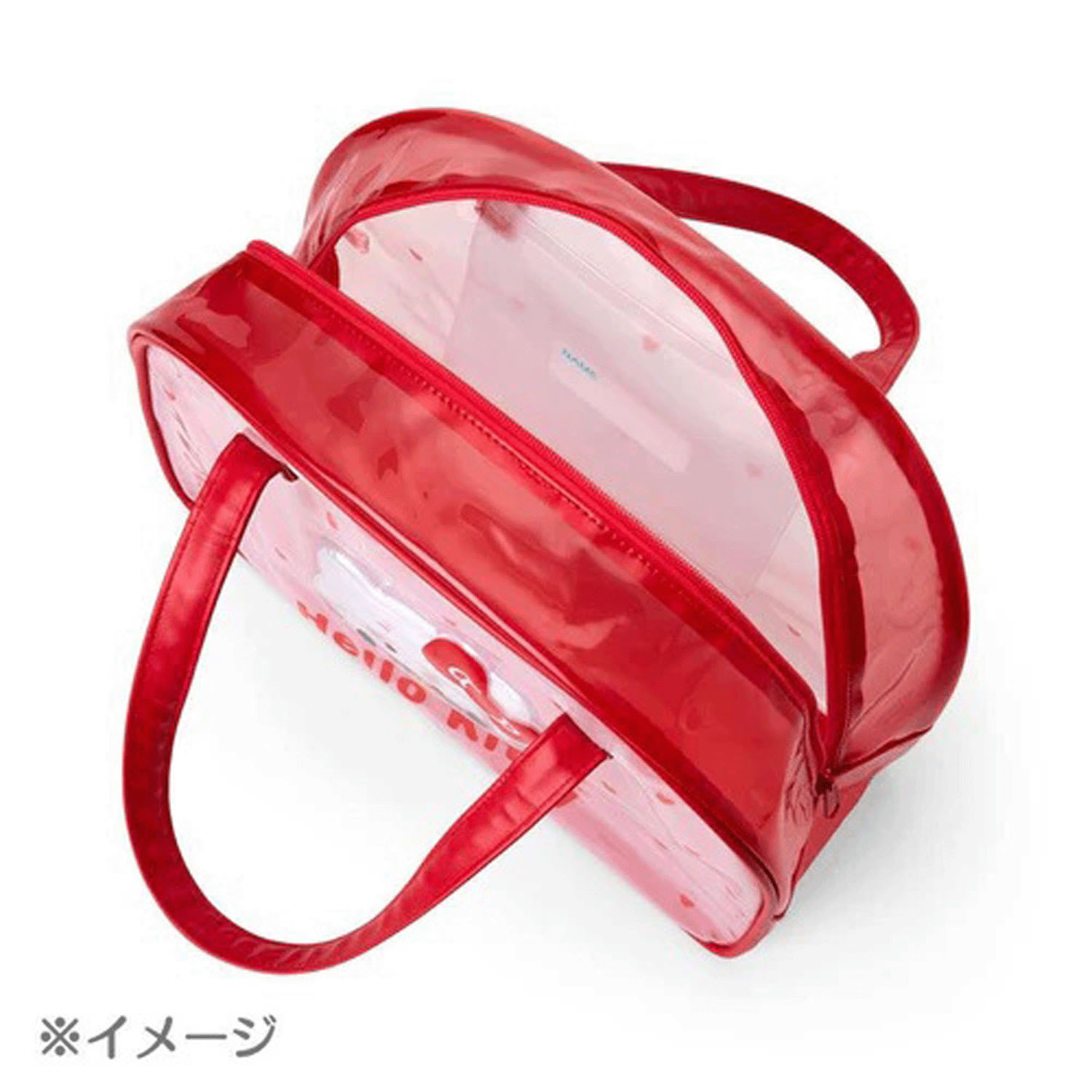 サンリオ シナモロール クリアボストンバッグ ラメ - 画像3