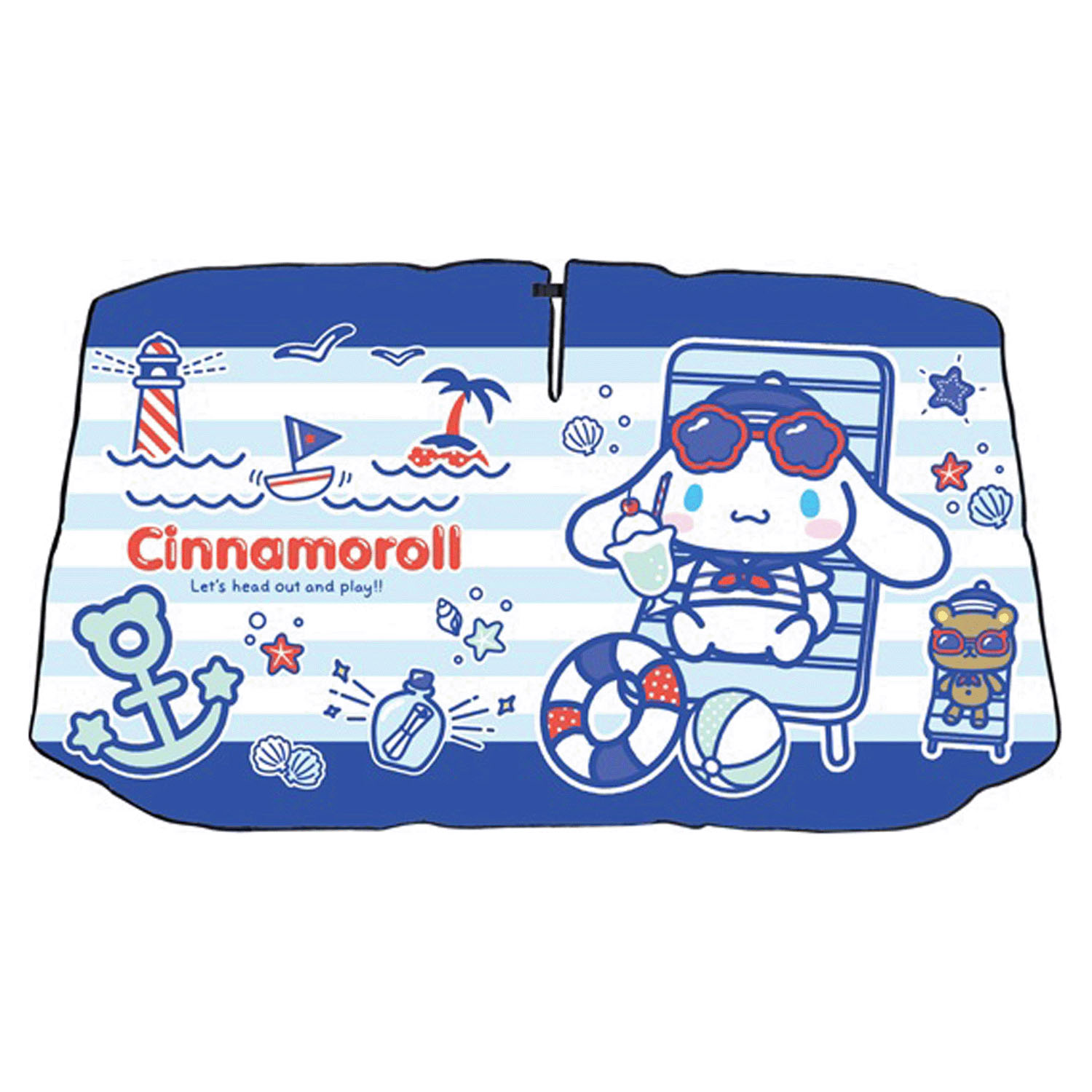 サンリオ シナモロール カーサンシェードアンブレラ