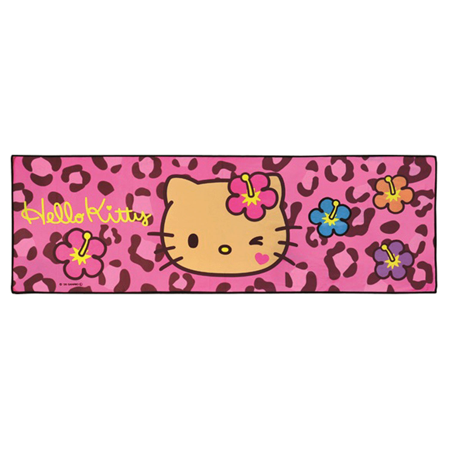 サンリオ ハローキティ クールマフラー レオパード