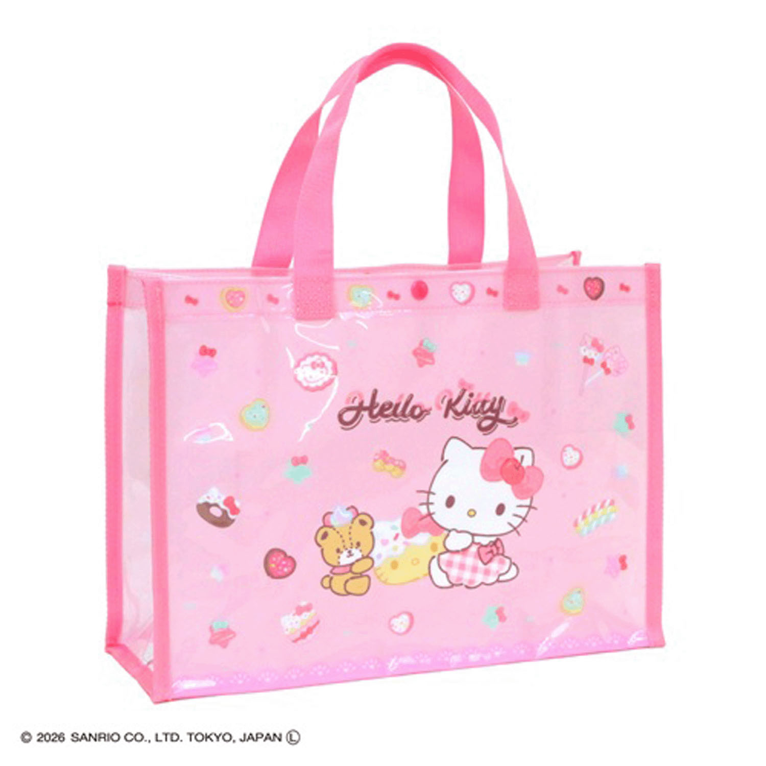 サンリオ ハローキティ トート型ビーチバッグ ピンク