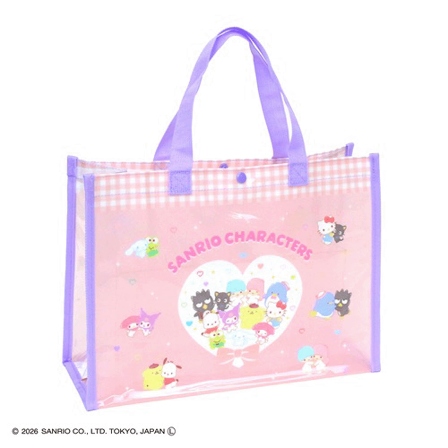 サンリオ サンリオキャラクターズ トート型ビーチバッグ ピンク