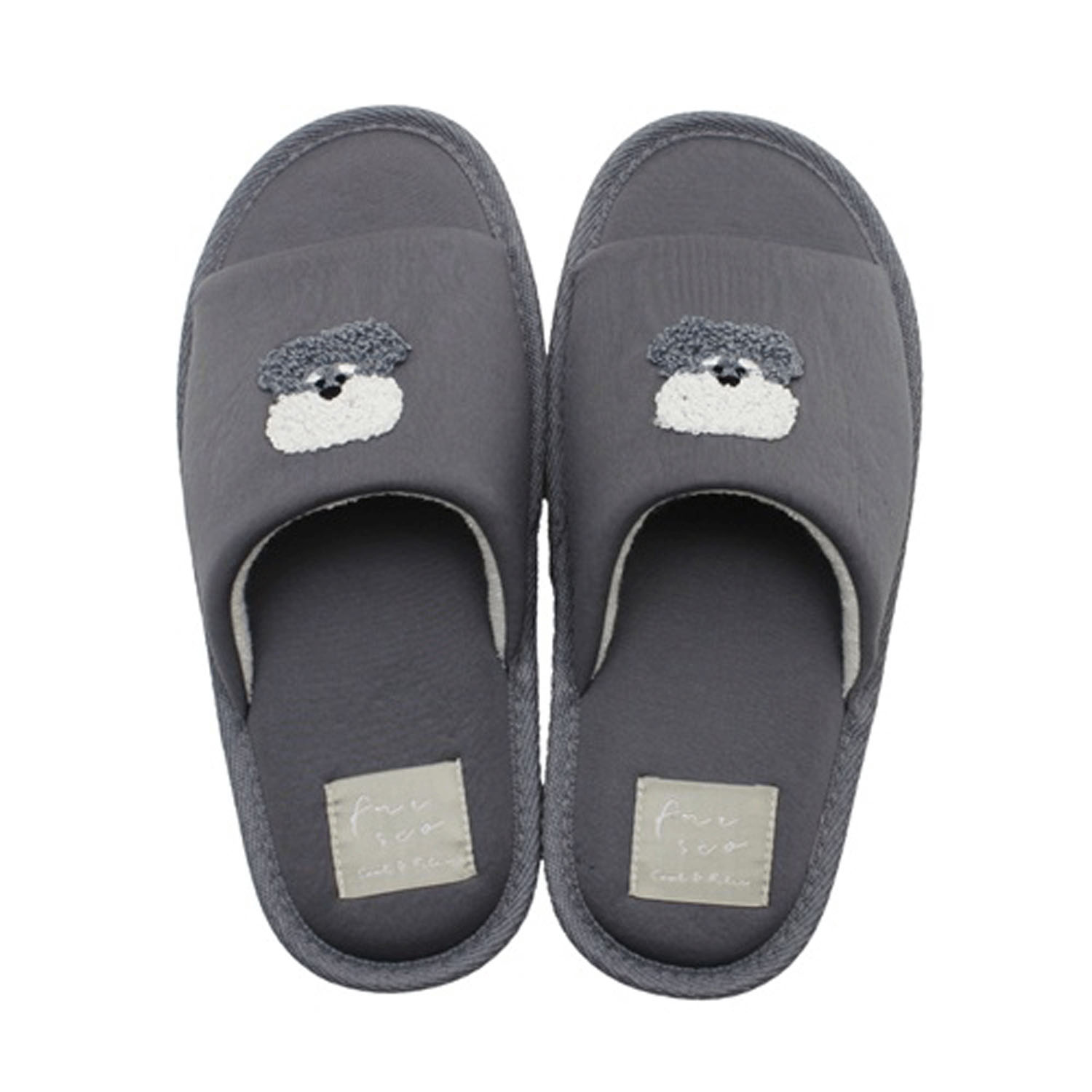 冷感ルームシューズ シュナウザー