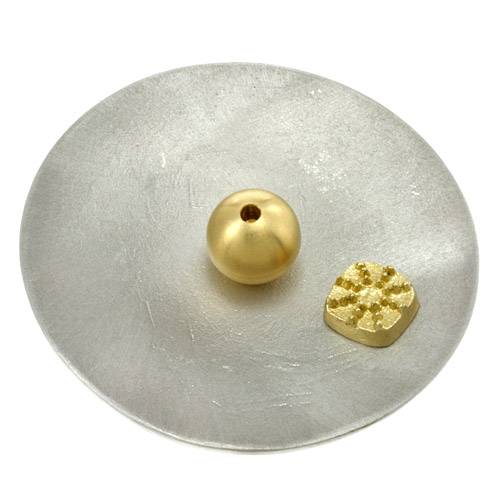 能作 香の器セット丸 錫