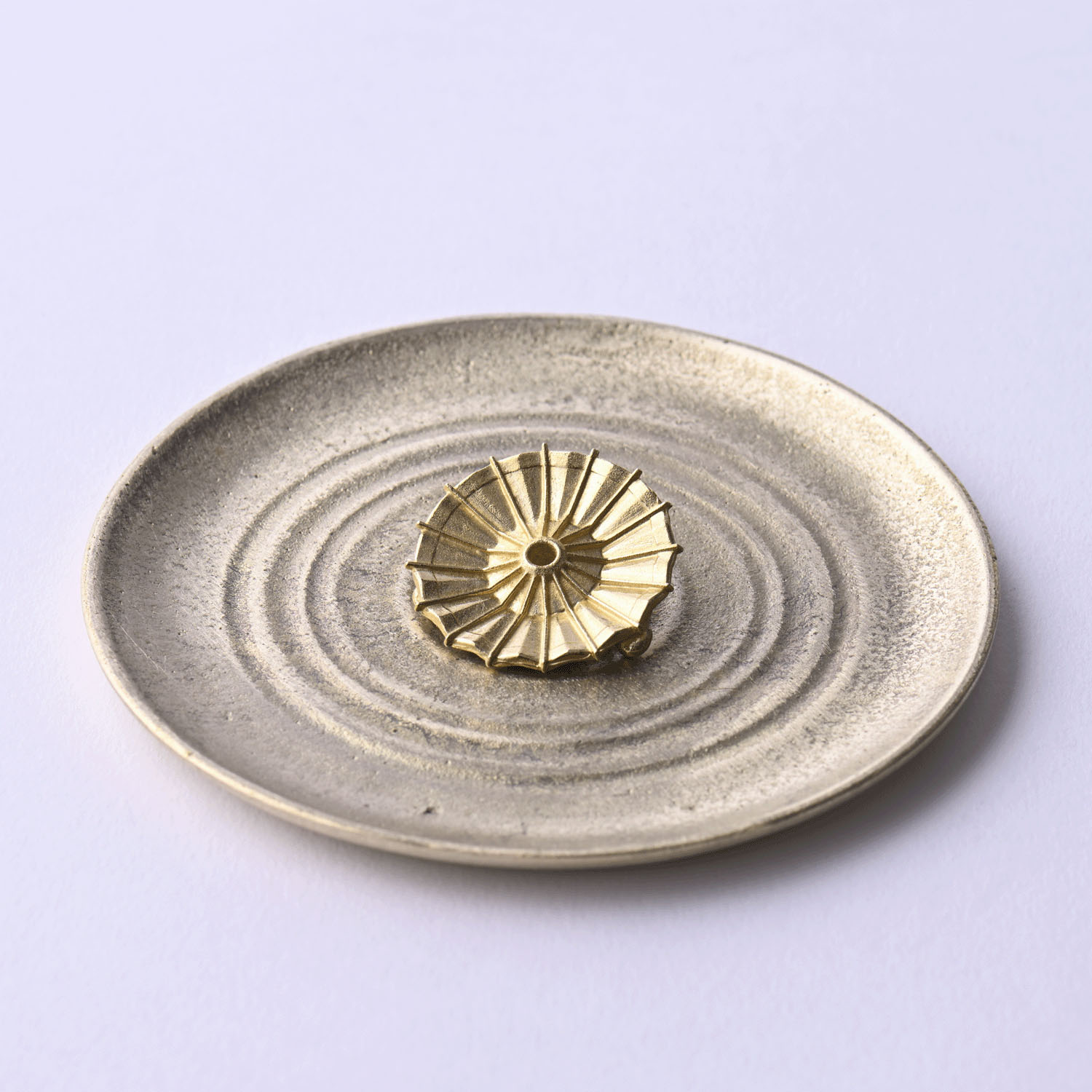 銀雅堂 皿付き香立 番傘 - 画像2