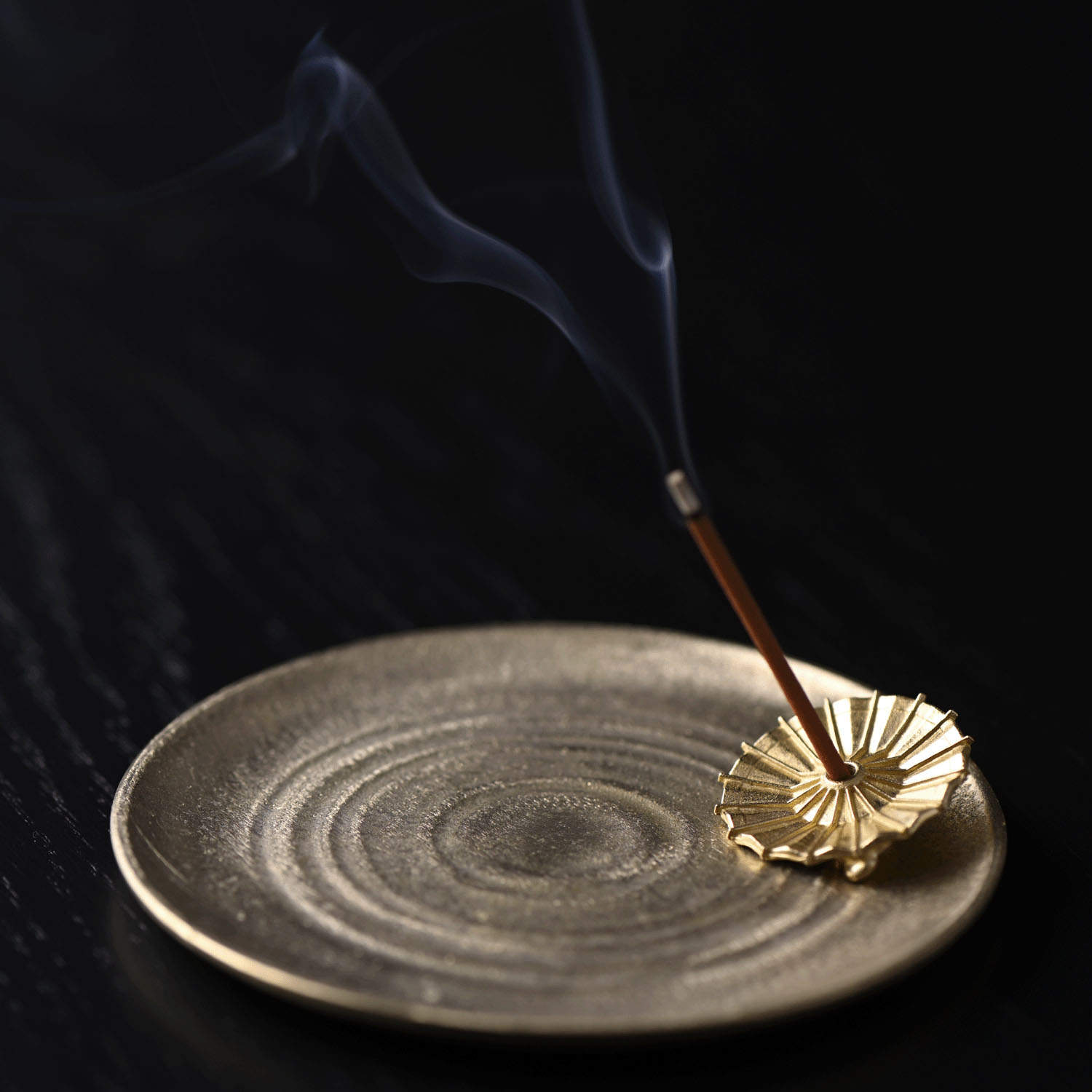 銀雅堂 皿付き香立 番傘