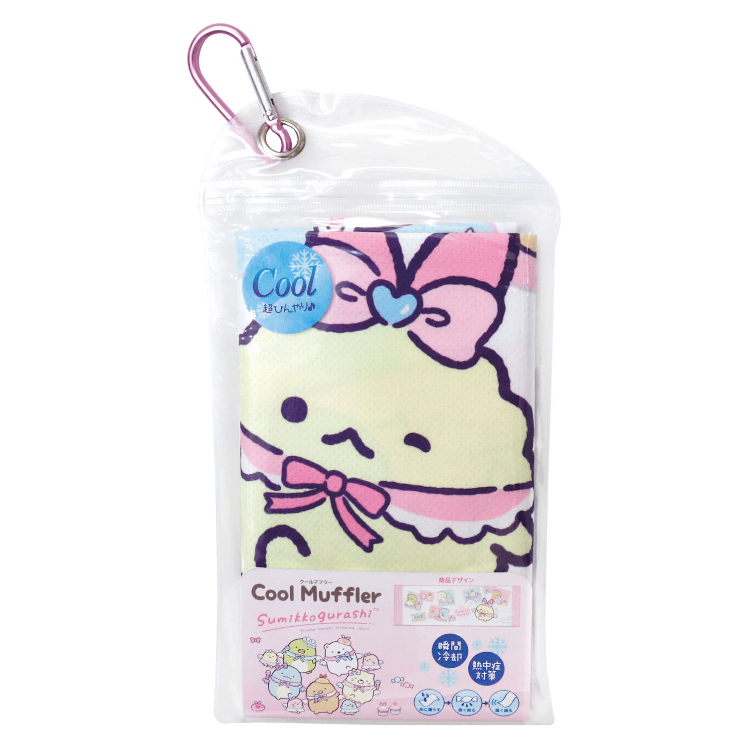 クールマフラー すみっコぐらし 天使なえびてんアイドル - 画像2
