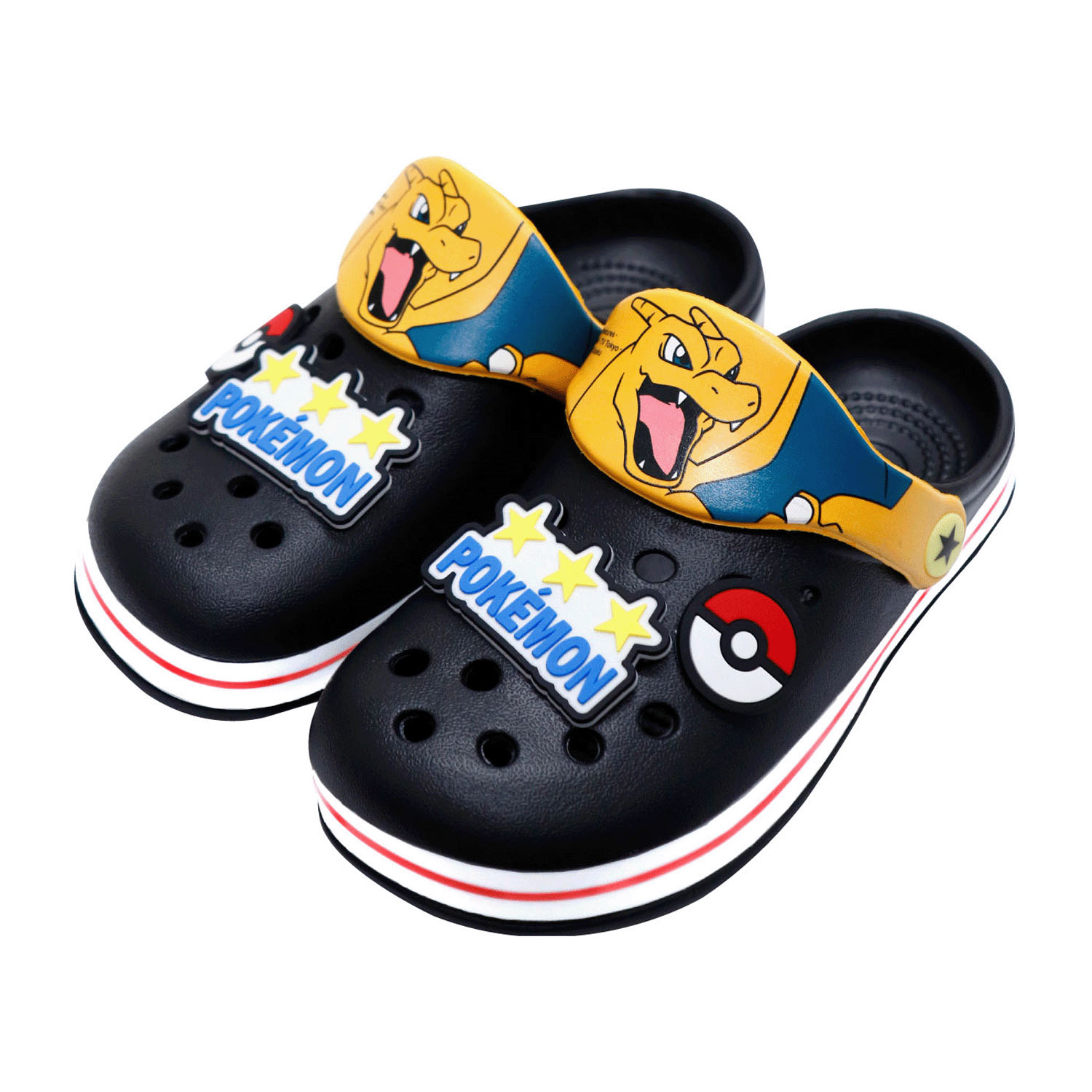 EVAサンダル ポケットモンスター 2025 リザードン BK  子供用サイズ20cm