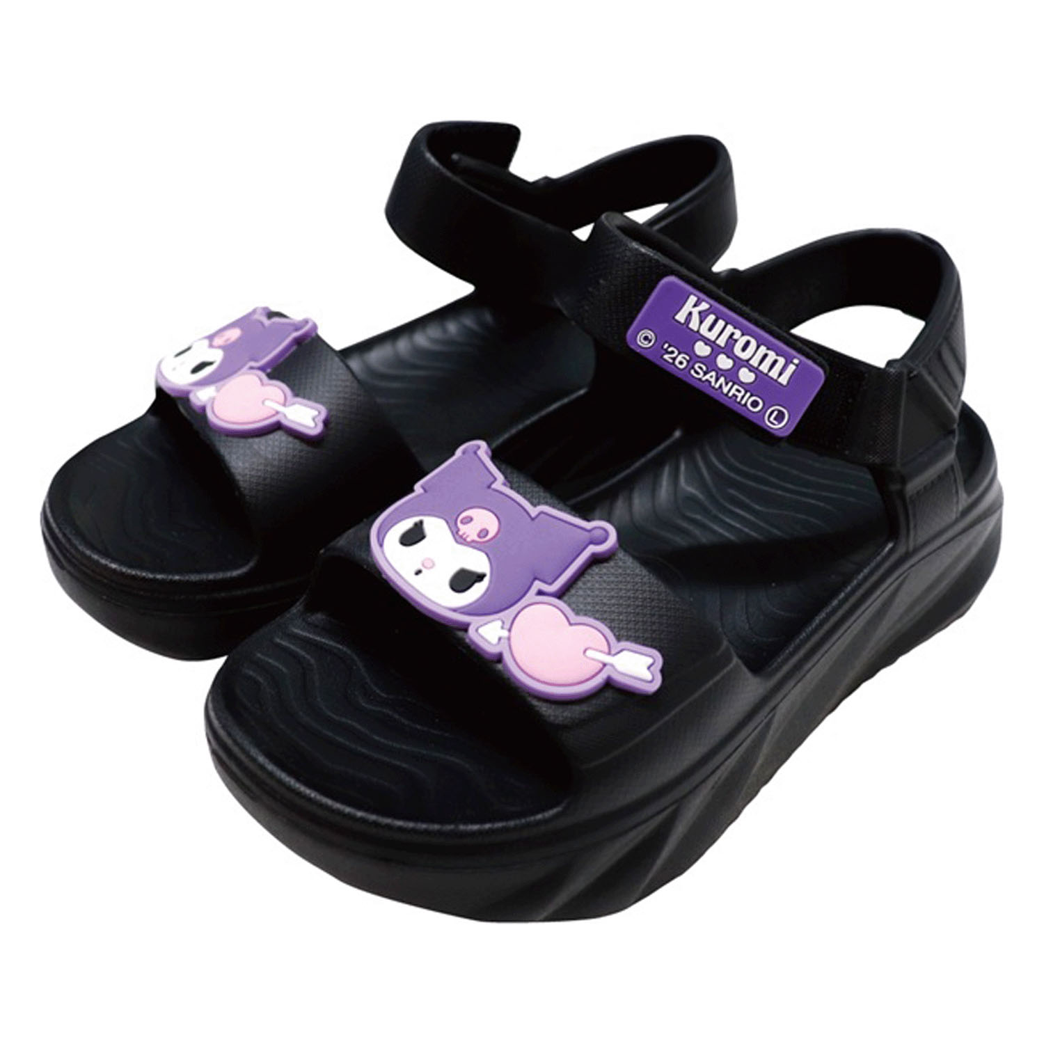 サンリオ クロミ 厚底ベルトサンダル 22cm