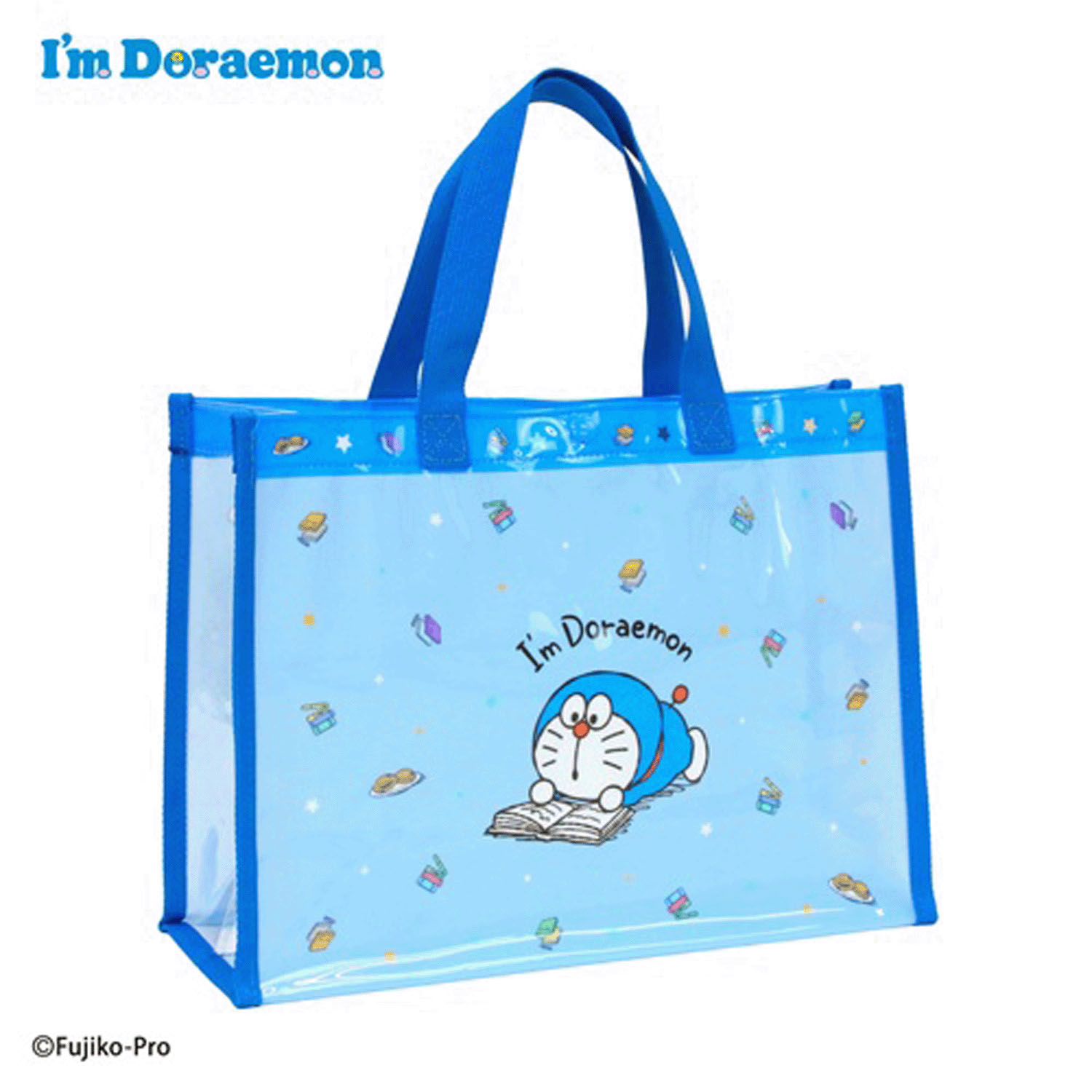 ドラえもん I’m Draemon トート型ビーチバッグ ブルー