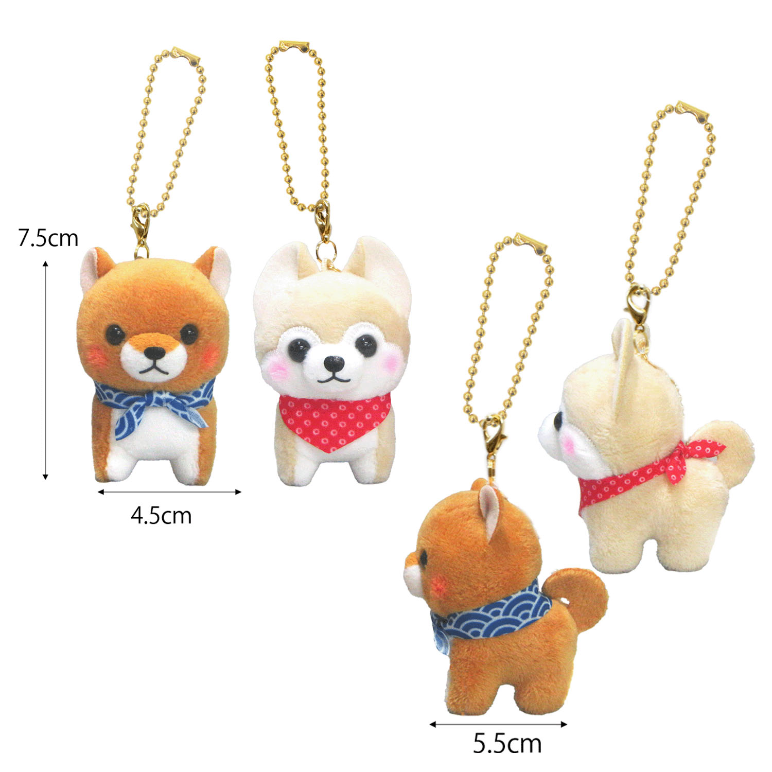 ニコニコぺあぐるみ 豆しば三兄弟