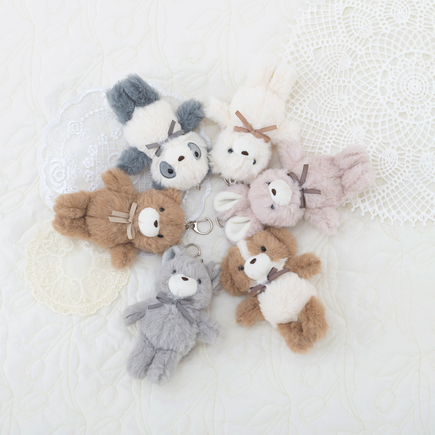 Mimiぬいぐるみチャーム ラビット - 画像4