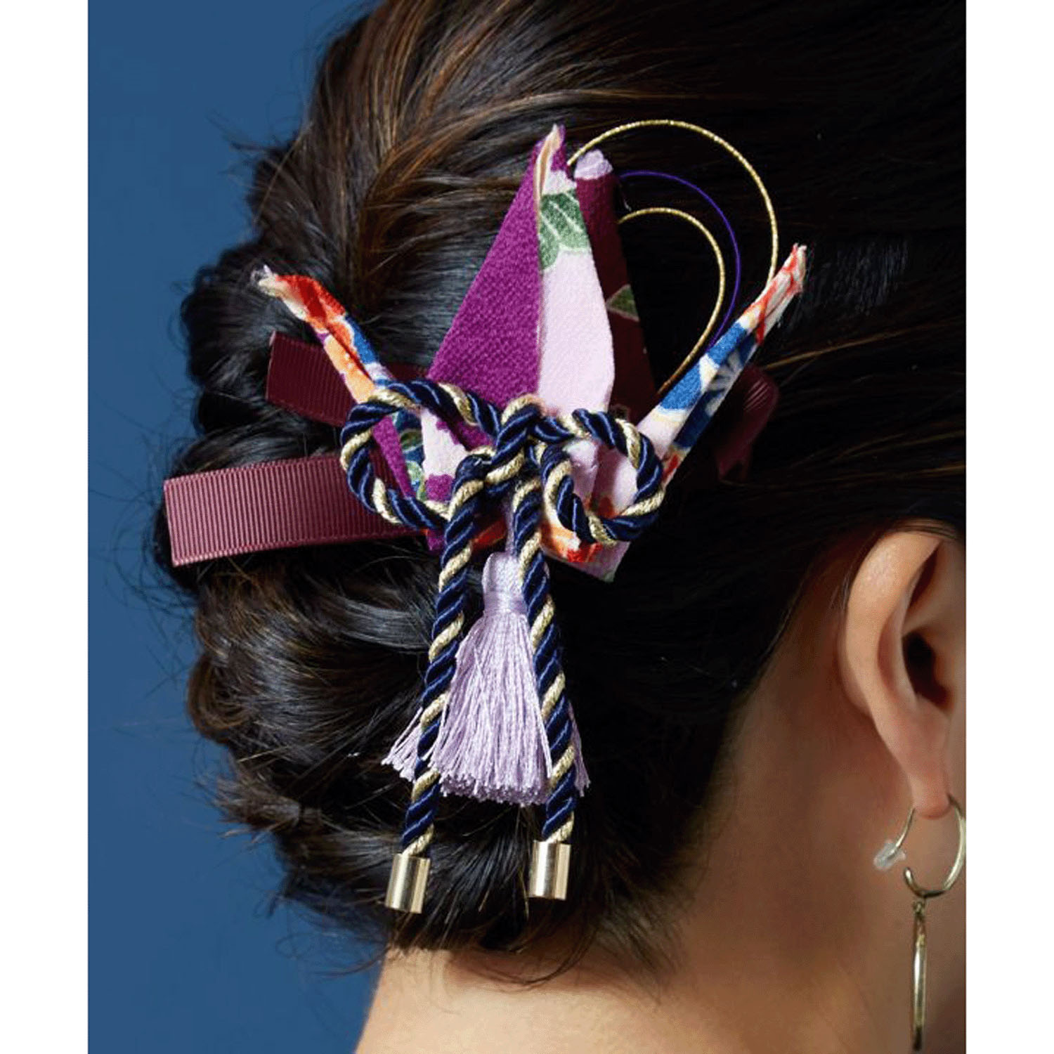 折鶴祝いヘアクリップ - 画像9