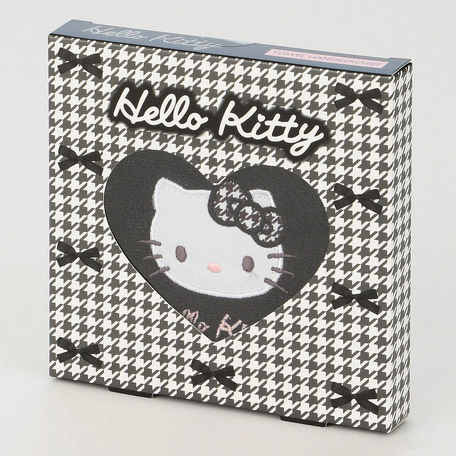 サンリオ ハローキティ タオルハンカチ ブラック