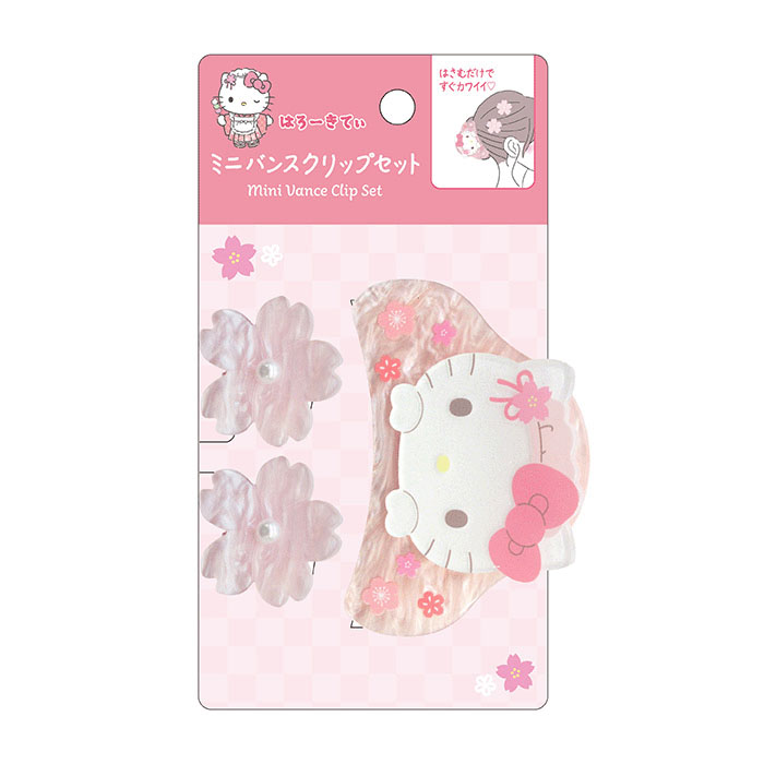 ミニバンスクリップセット 甘味処  ハローキティ - 画像2