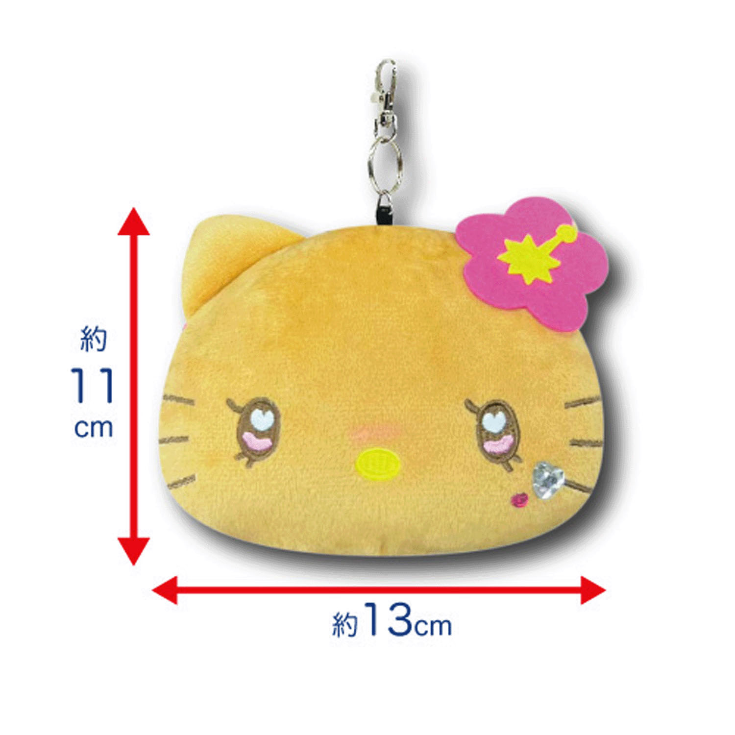 サンリオ フェイスリールパスケース ギャル3 ハローキティ Y2K - 画像2