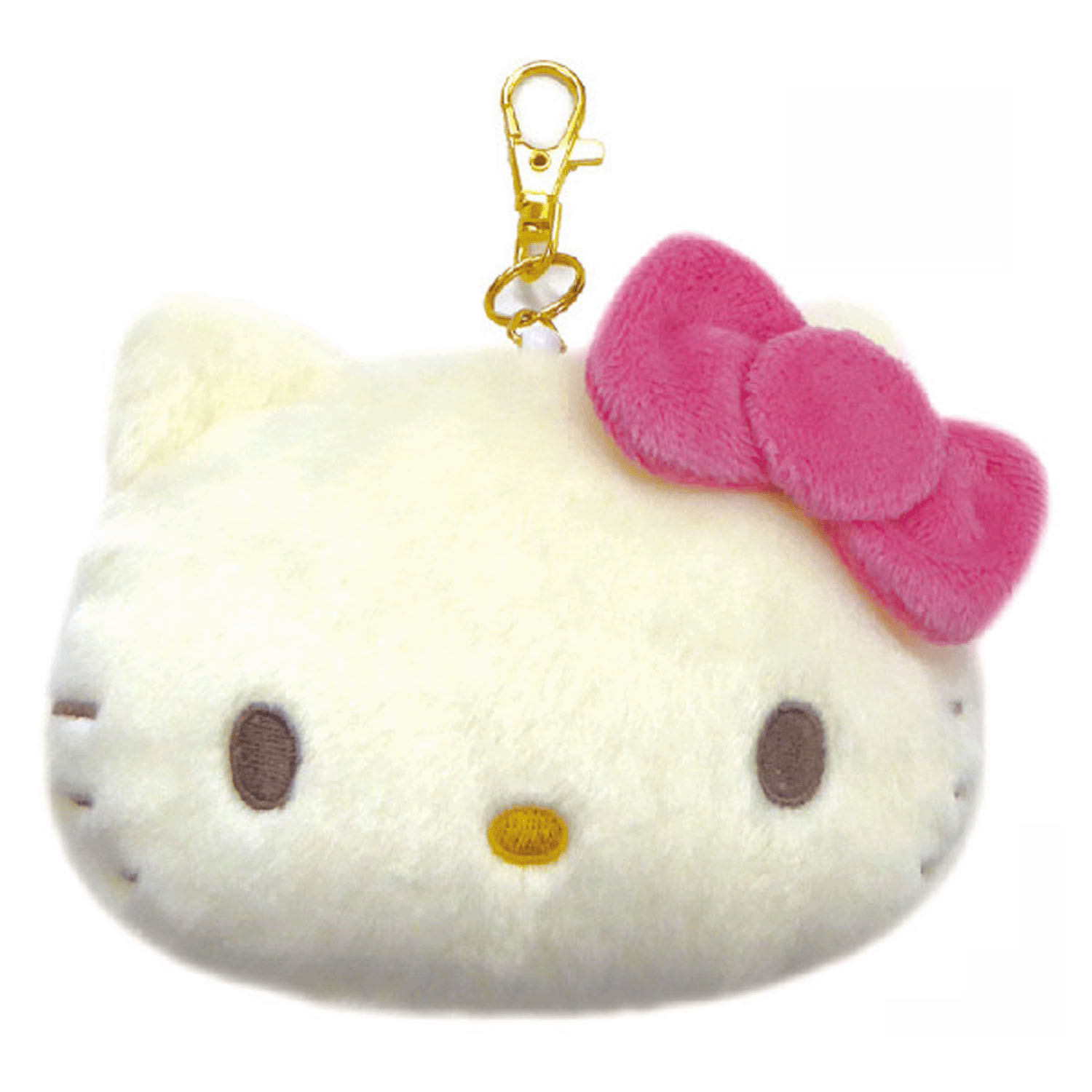 ハローキティ70年代フェイスパスケース ピンク