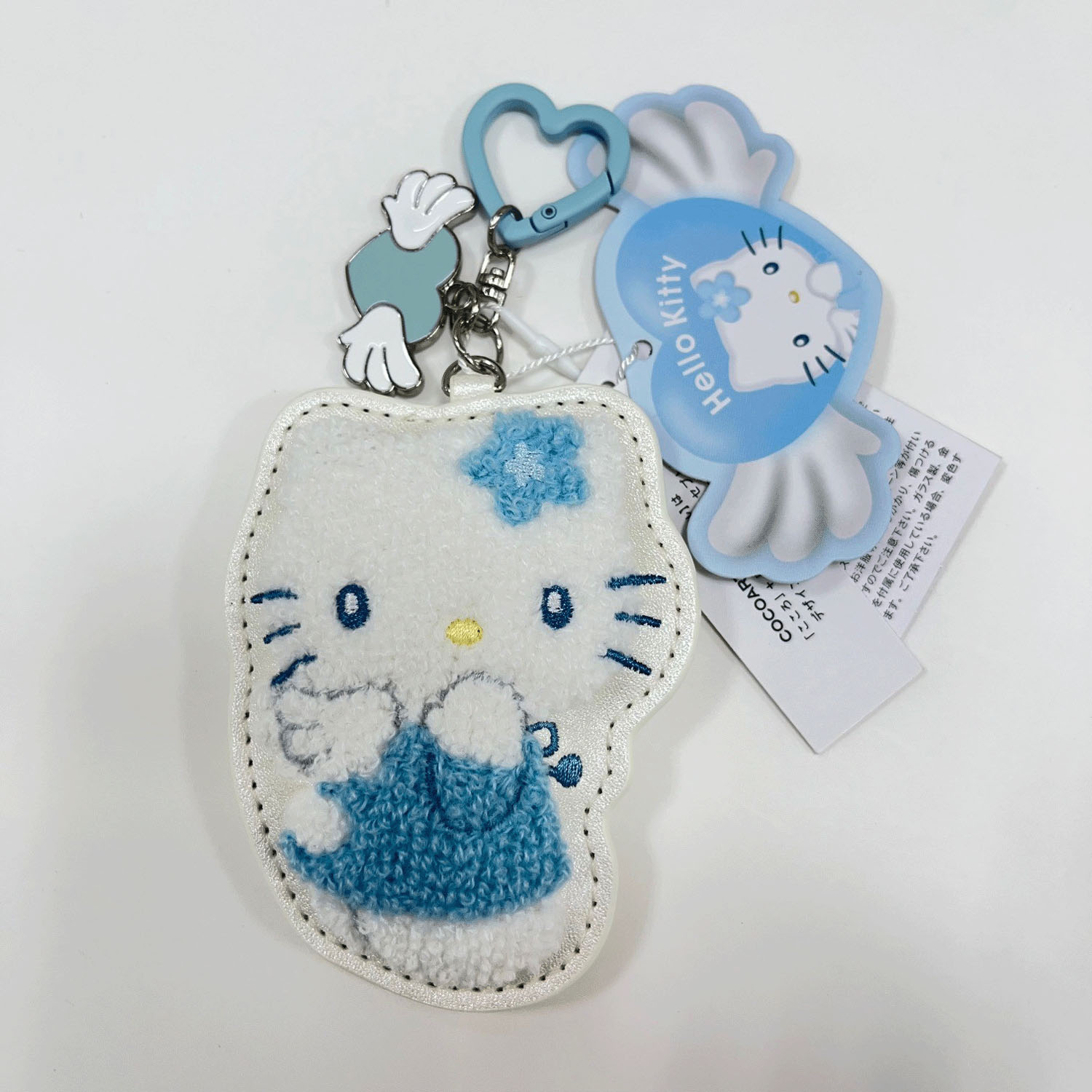 ハローキティ サガラキーホルダー   キラキラエンジェルハローキティ