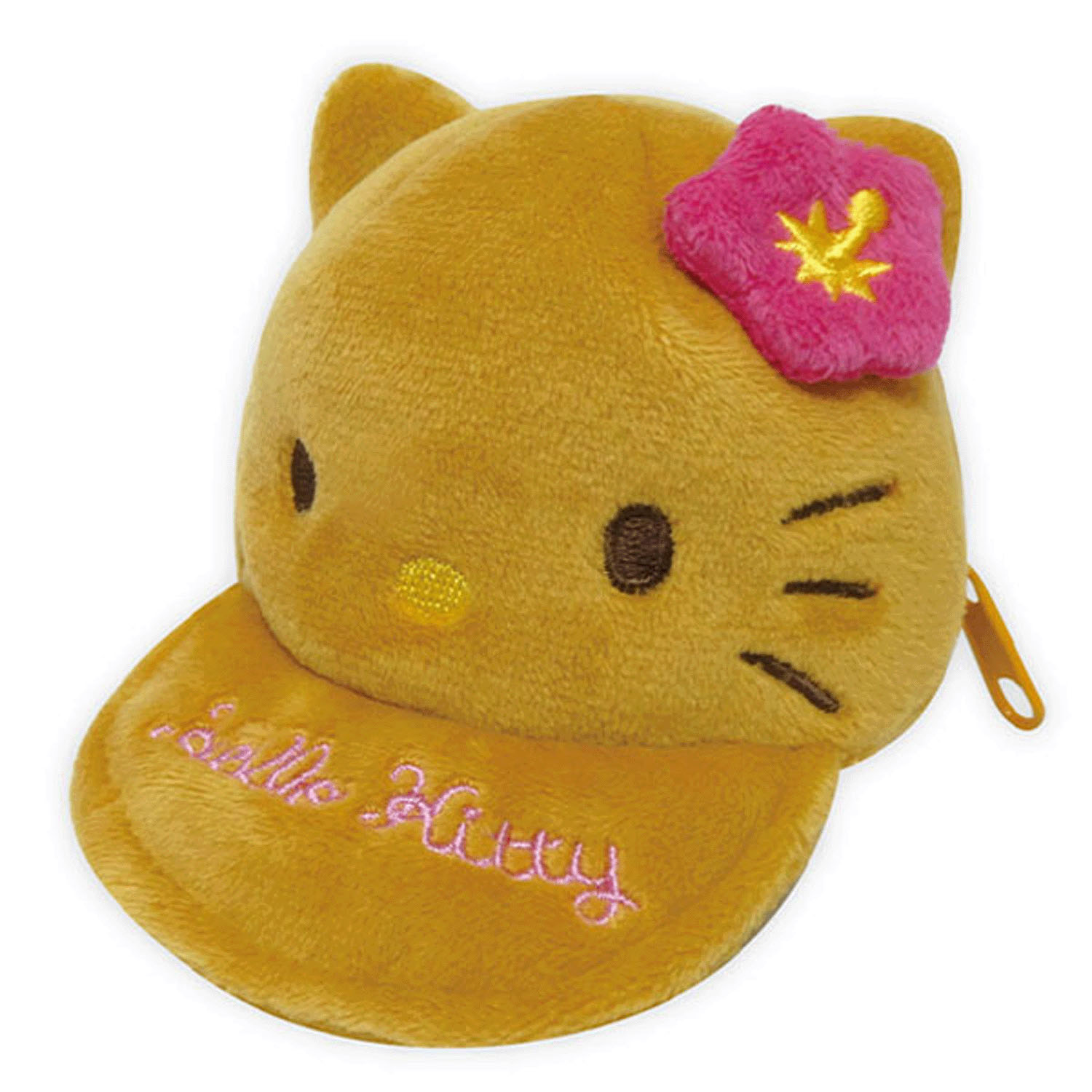 サンリオキャラクターズ ハローキティ 帽子型ポーチ 日焼け ピンク