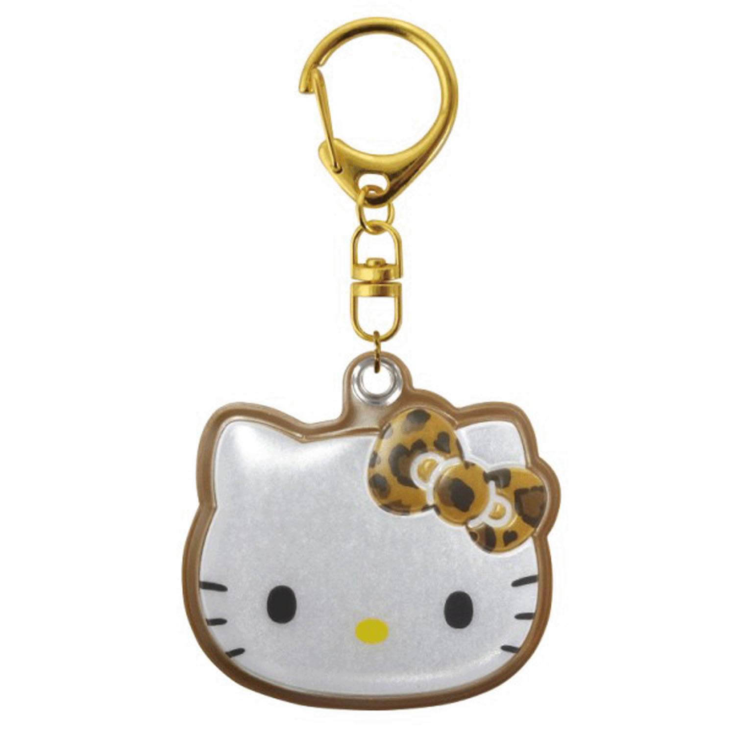 サンリオキャラクターズ リフレクターキーホルダー ハローキティ ヒョウ柄