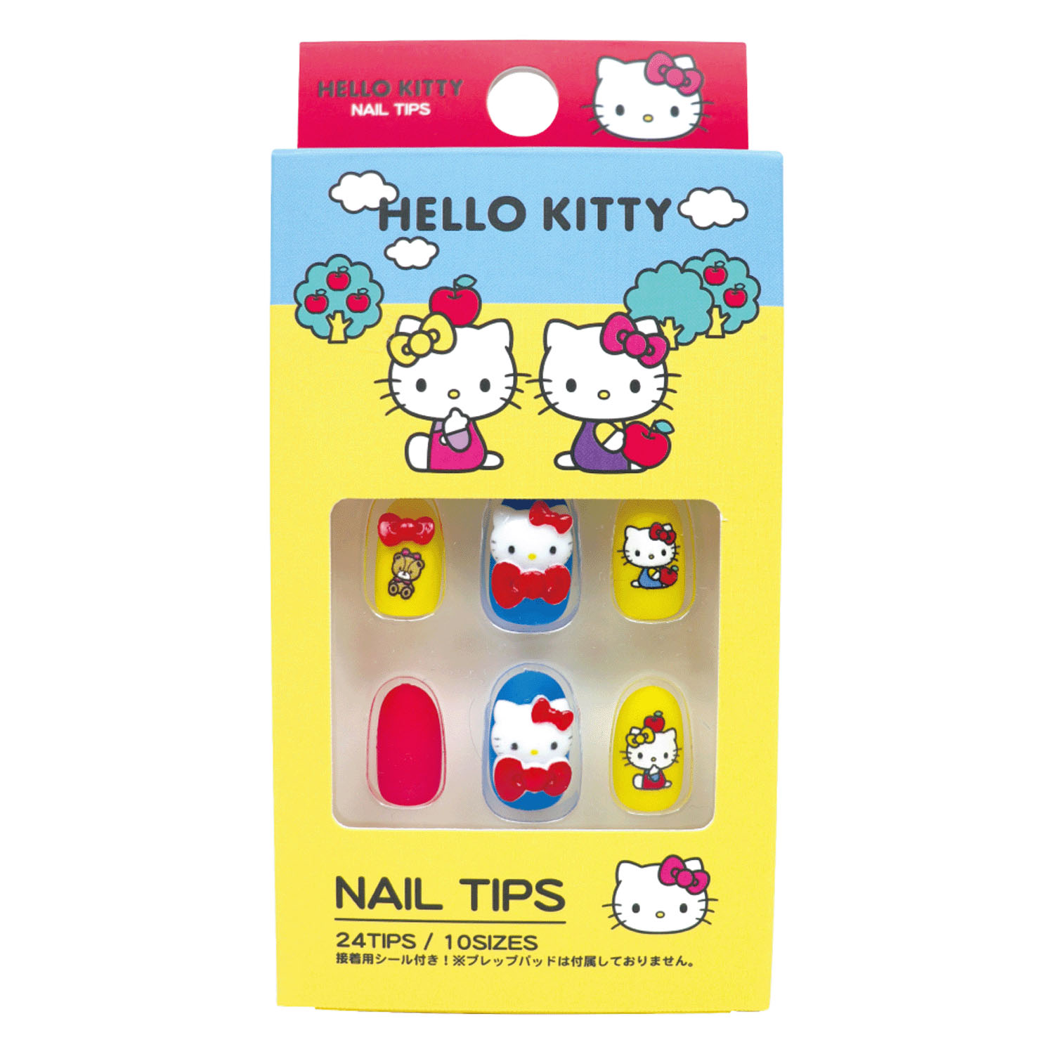 ハローキティ  ネイルチップ レトロ