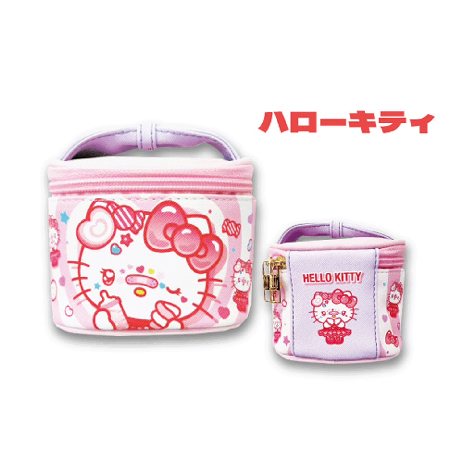 ハローキティ ミニバニティポーチ デコラ