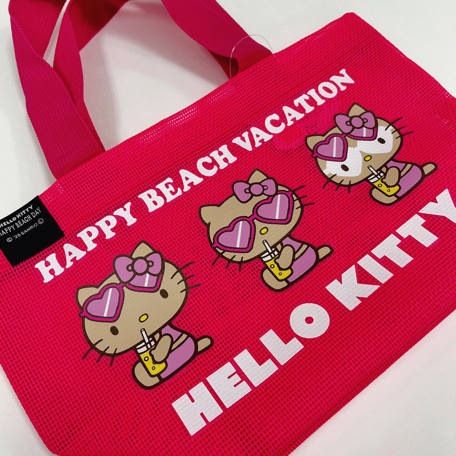 ハローキティ メッシュバッグ ピンク - 画像3